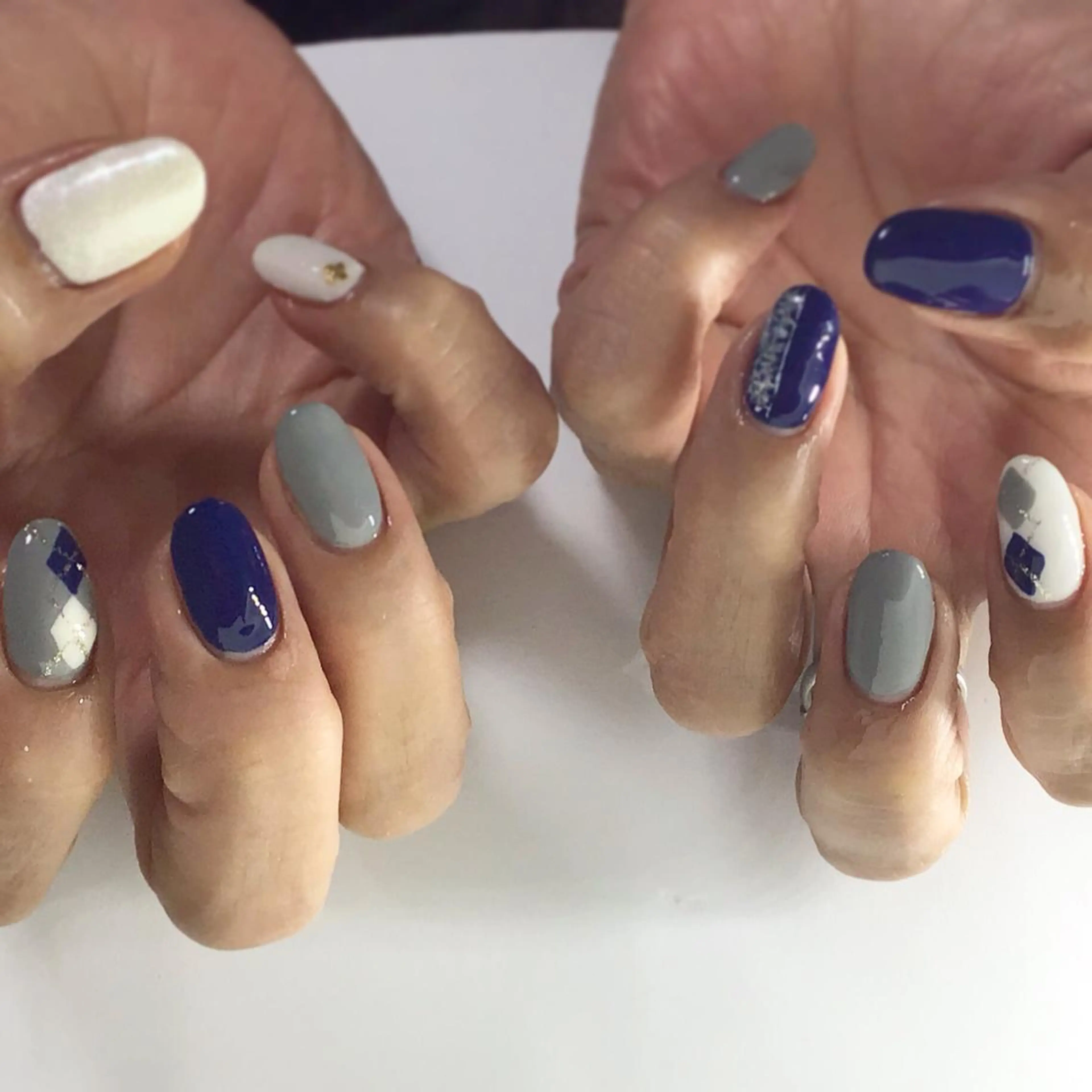 ネイル ツイードネイル gui amichantoco所属・gui amichanのネイルデザイン