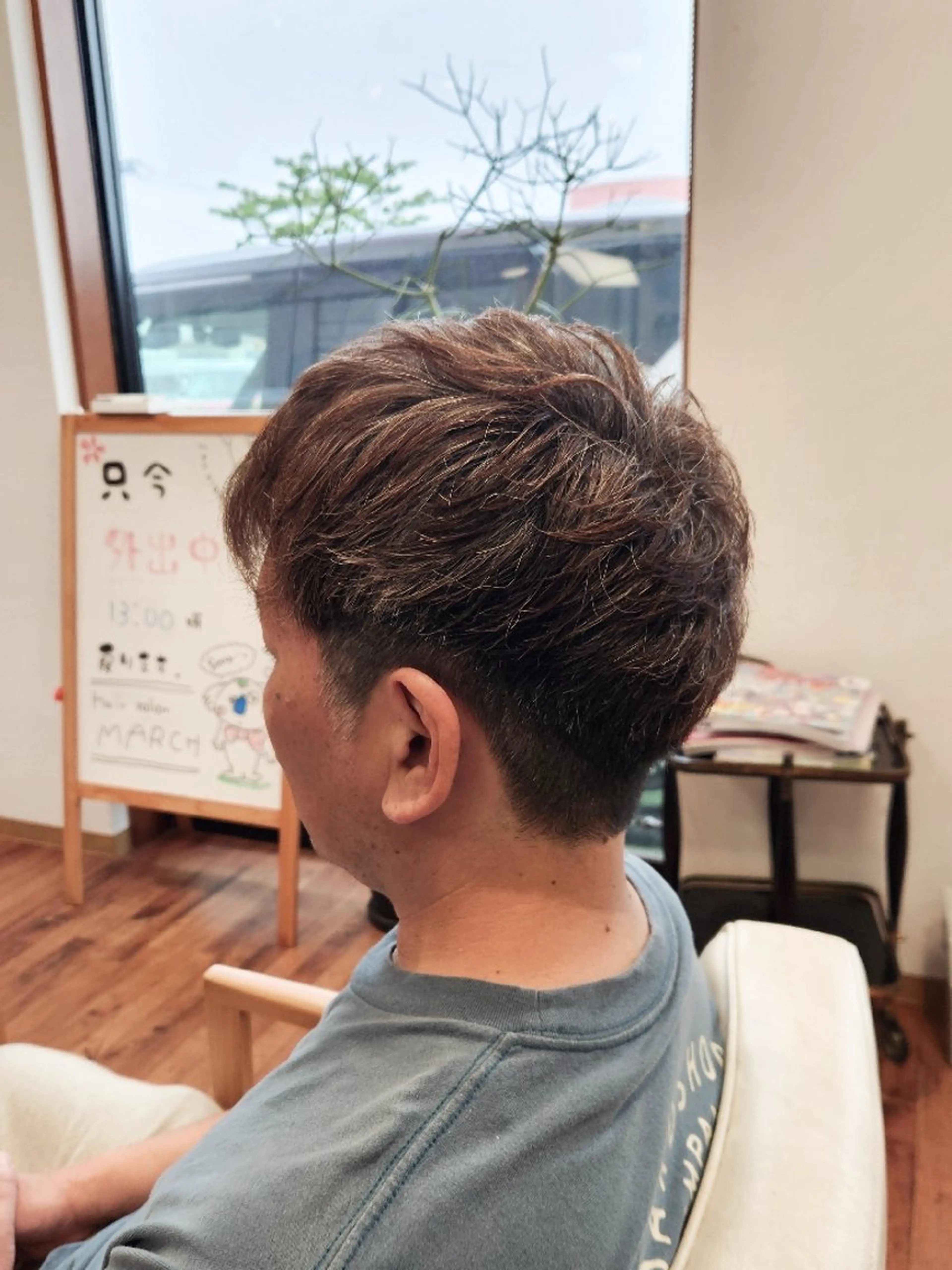 メンズ 岩瀬 未来のヘアスタイル