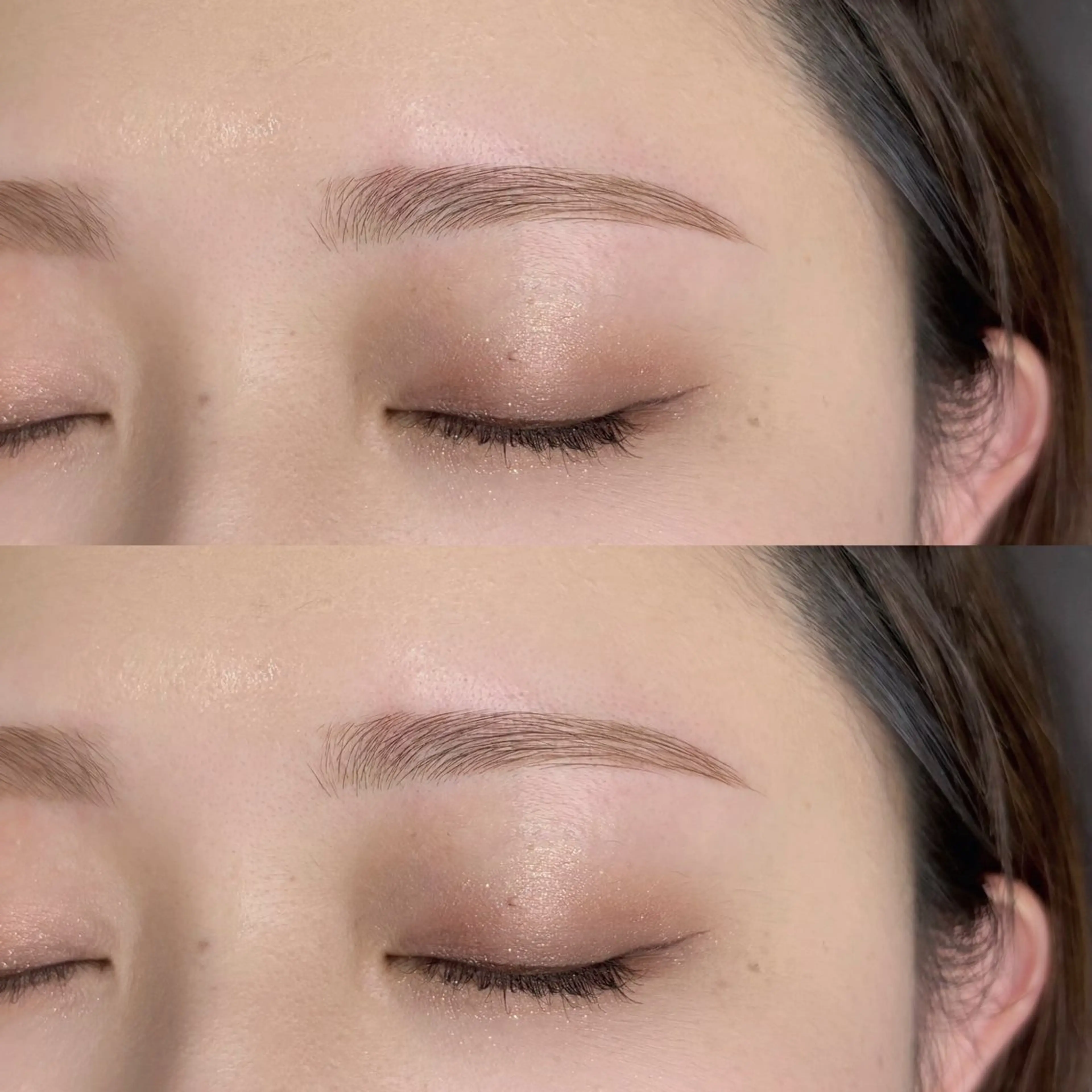 アイブロウ 眉カラー 眉毛ワックス脱毛 ワックス脱毛 眉カット miho 【韓国束感まつげ】のマツエク・マツパデザイン