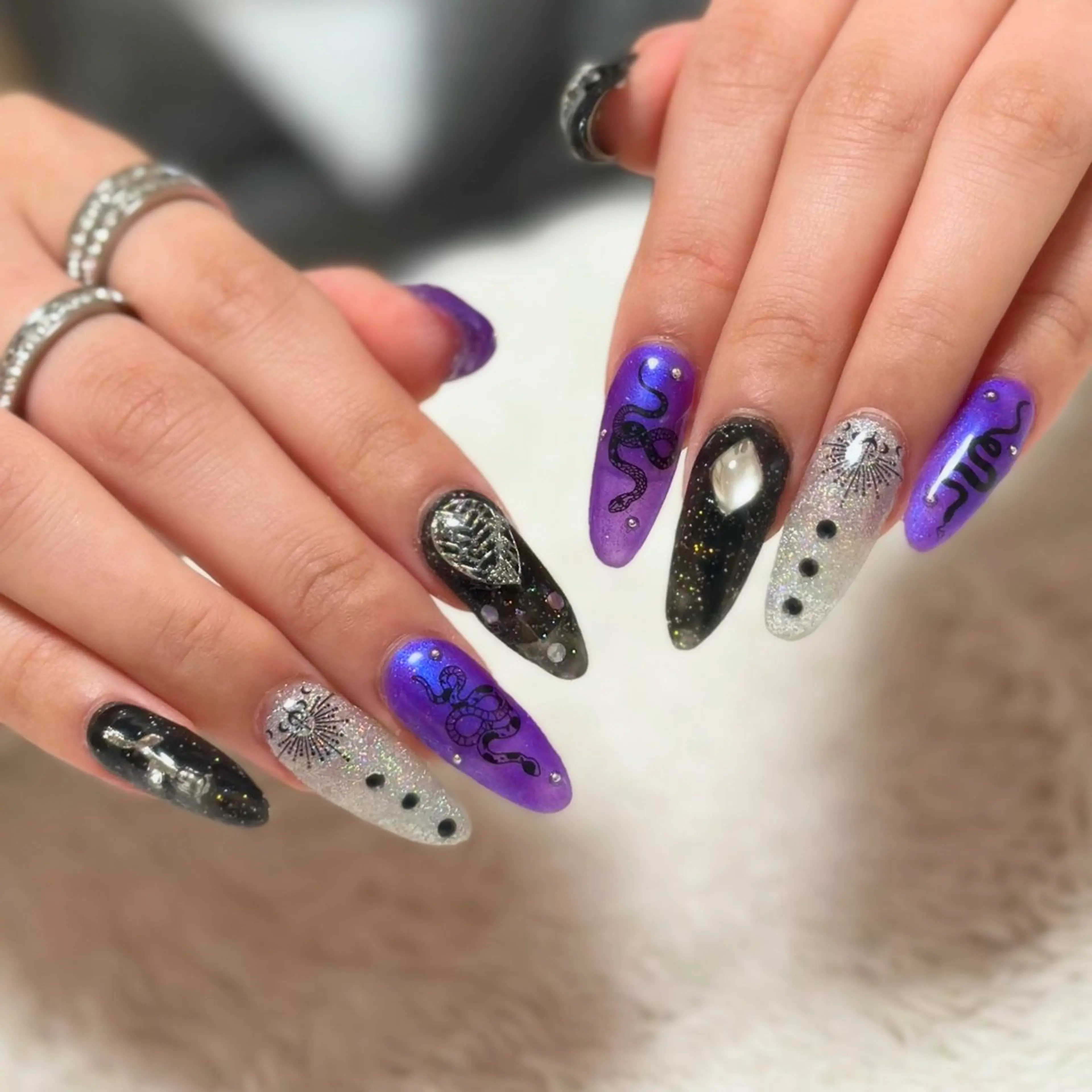 ネイル 富岡 妃奈のネイルデザイン