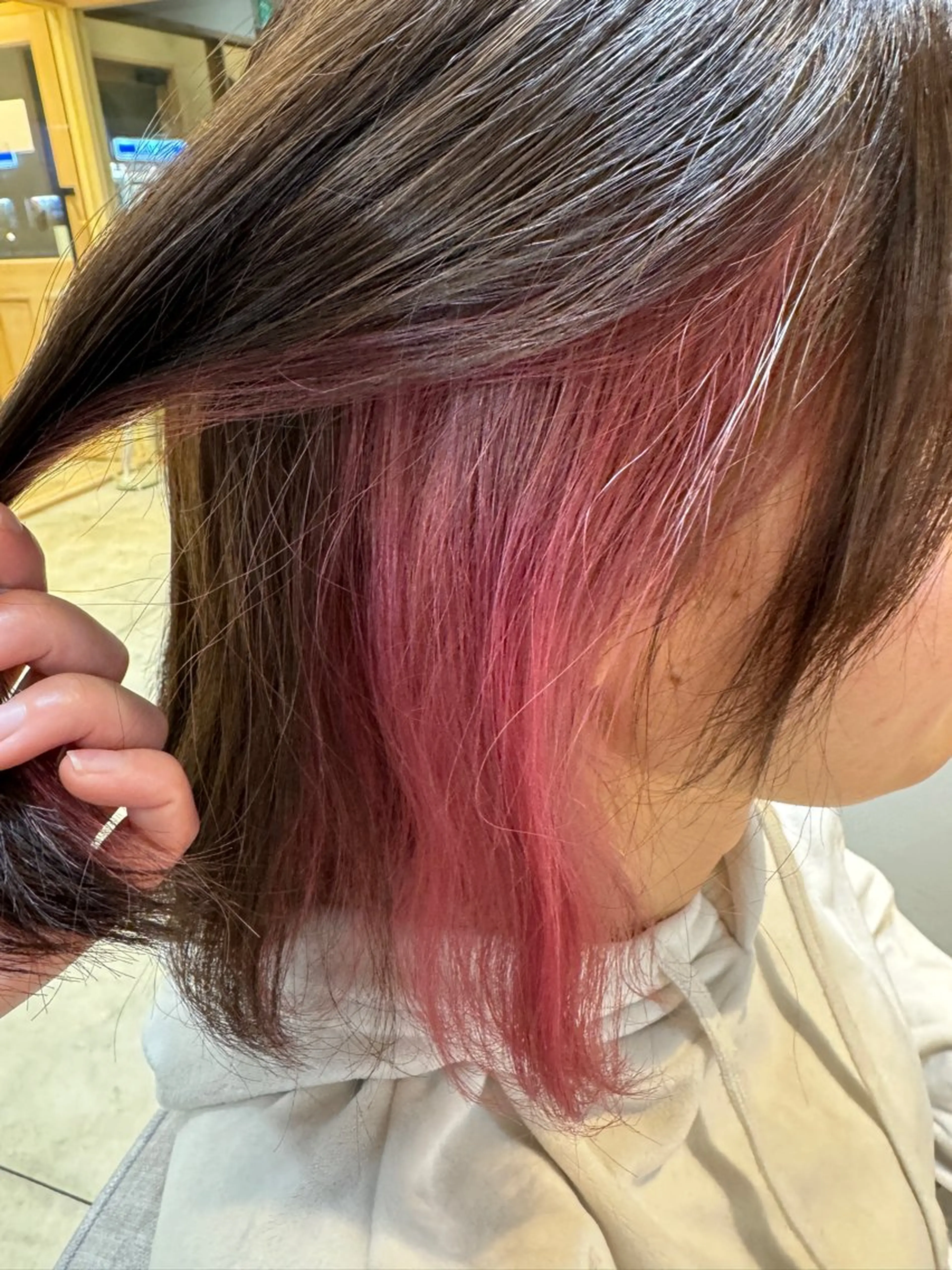 ミディアム カラー ブリーチ L-Blossom北上尾所属・大塚 しおりのヘアスタイル