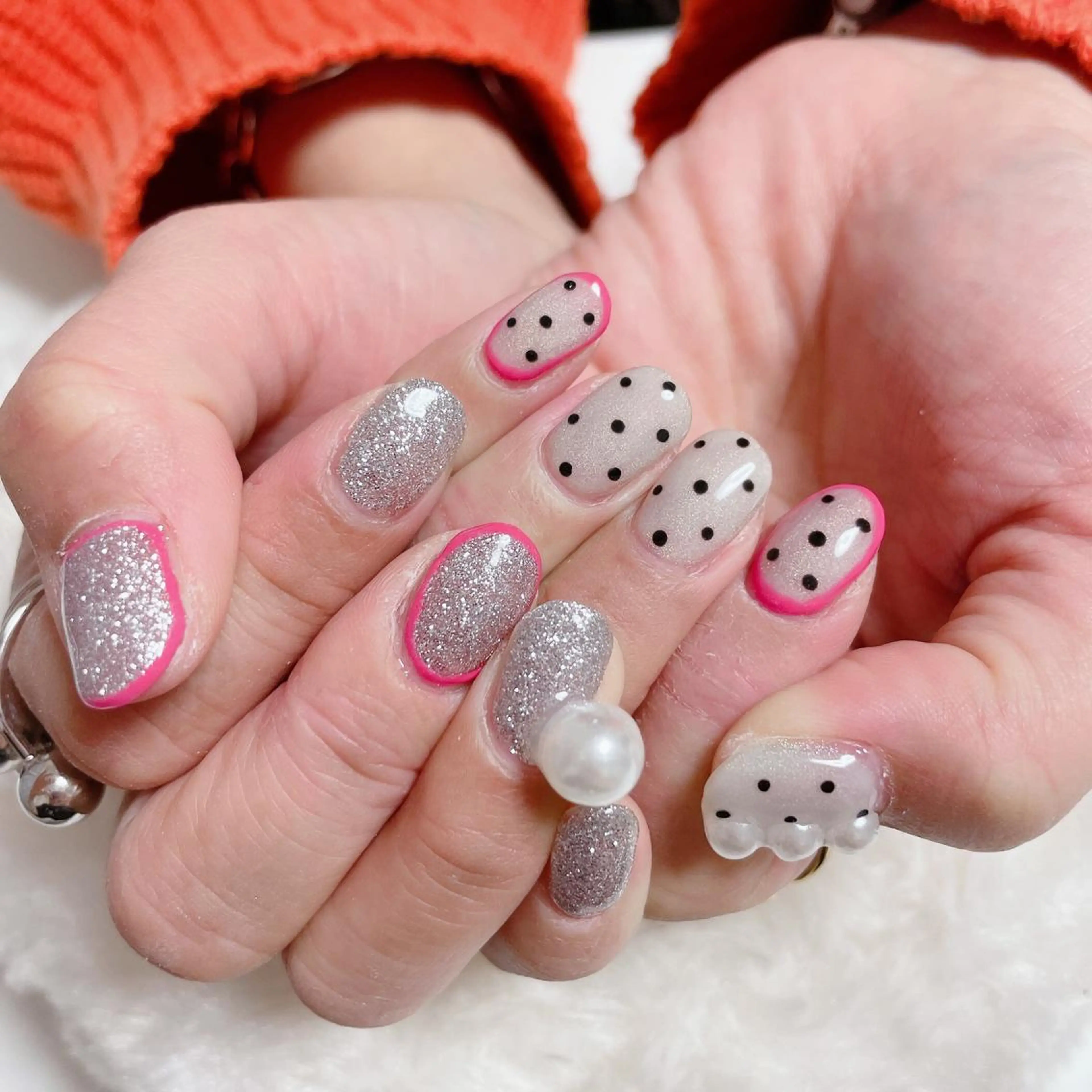 ネイル The Best Beauty受付担当のヘアスタイル