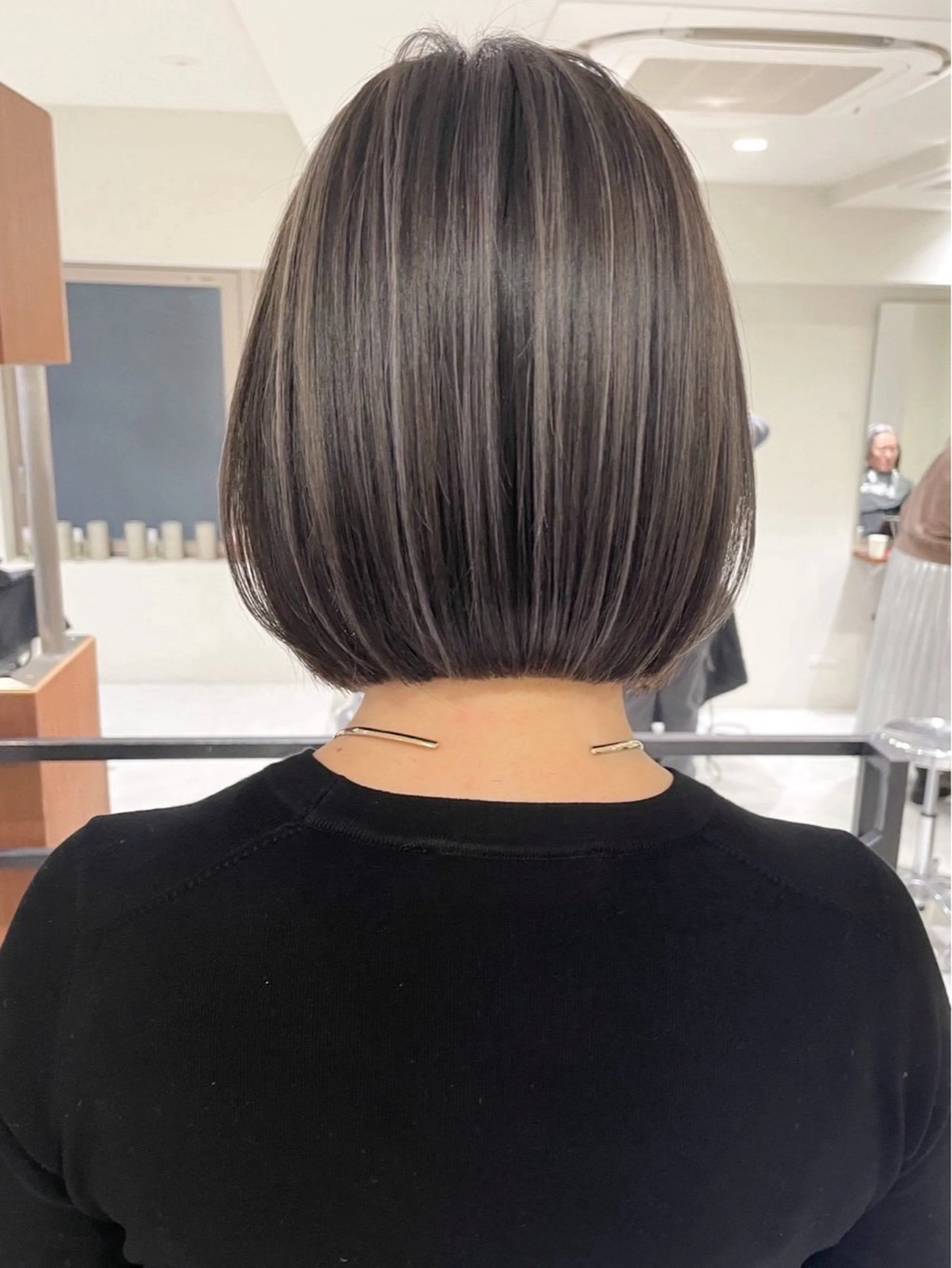 ショート カラー ヘアアレンジ カット ヘアカラー トリートメント 髪質改善×ハイトーン 中田啄也のヘアスタイル