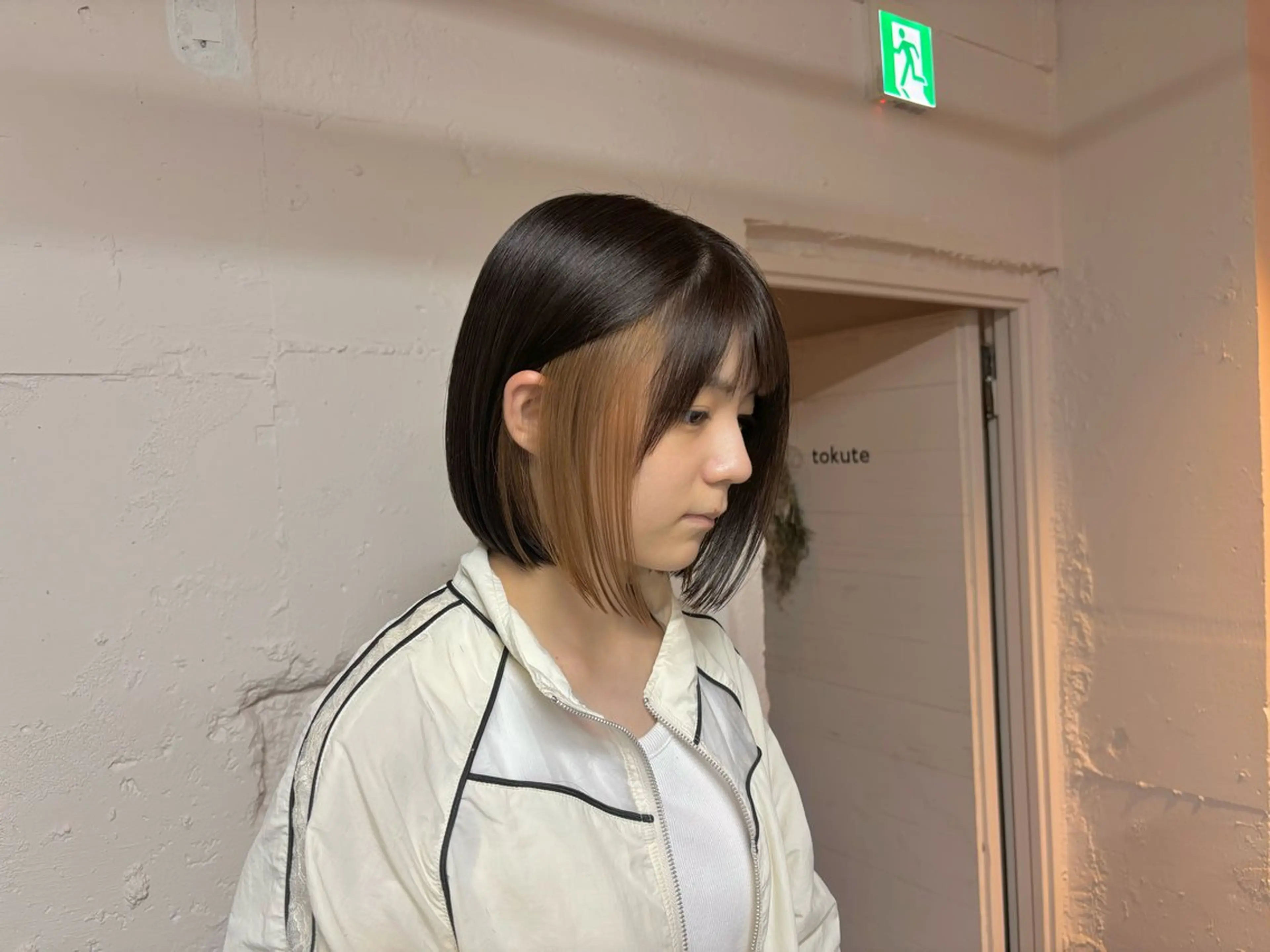 🍫【♡ご新規様限定♡】🍫似合わせカット＋インナーカラー🤍🤍🤍の写真