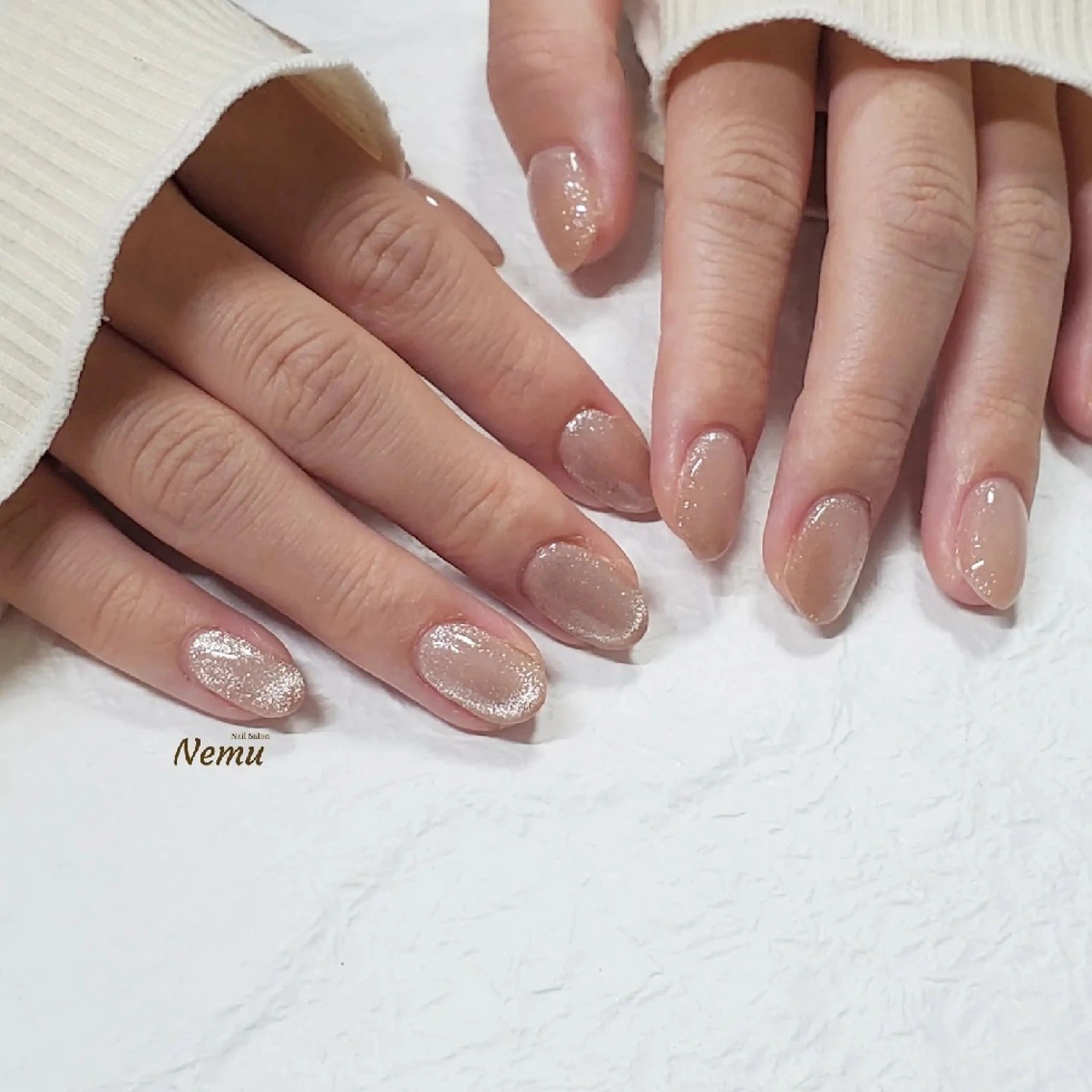 ネイル キラキラネイル マグネットネイル YASUNAGA HIROMIのネイルデザイン