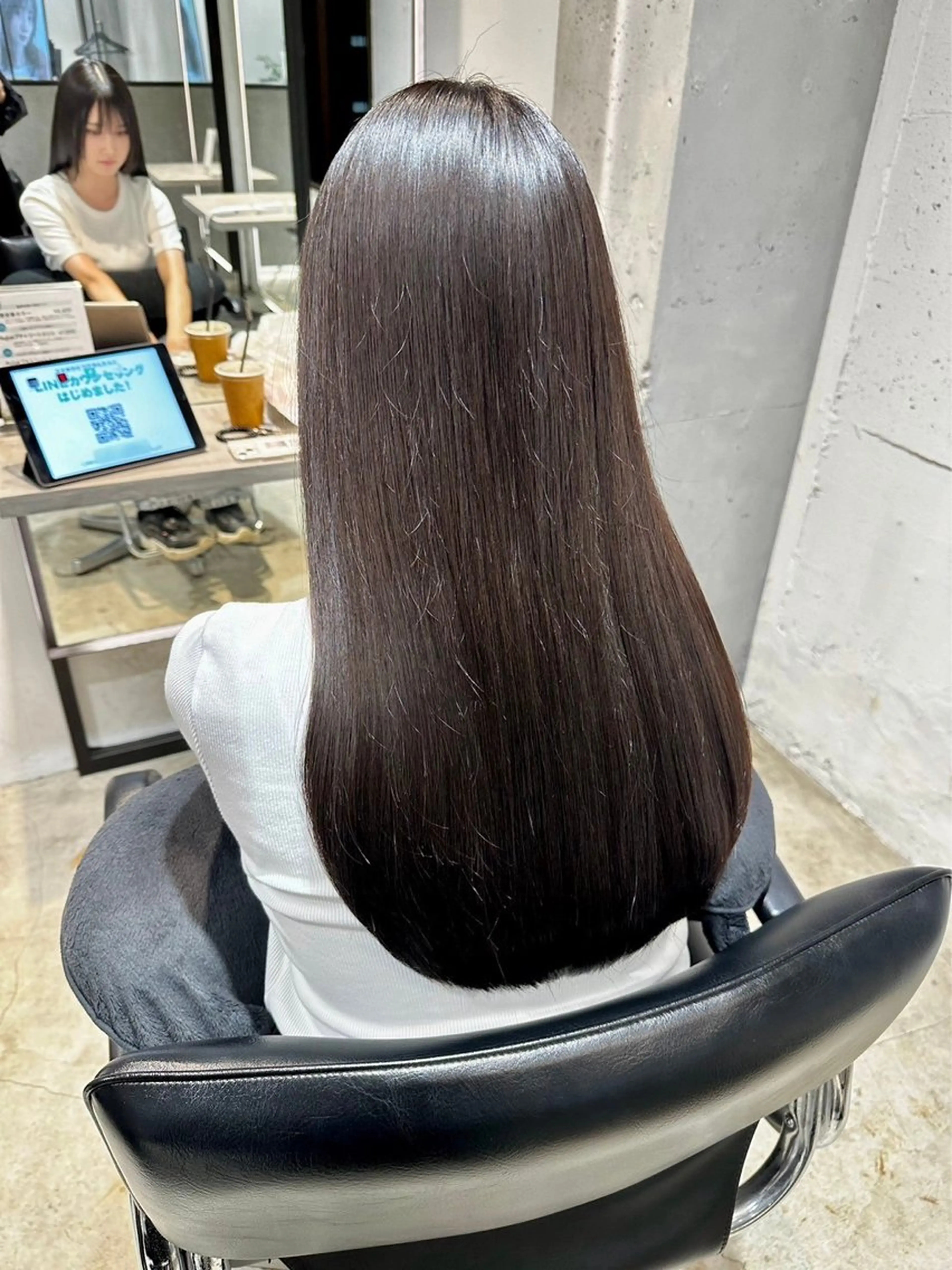 ロング カラー はなか こうすけのヘアスタイル