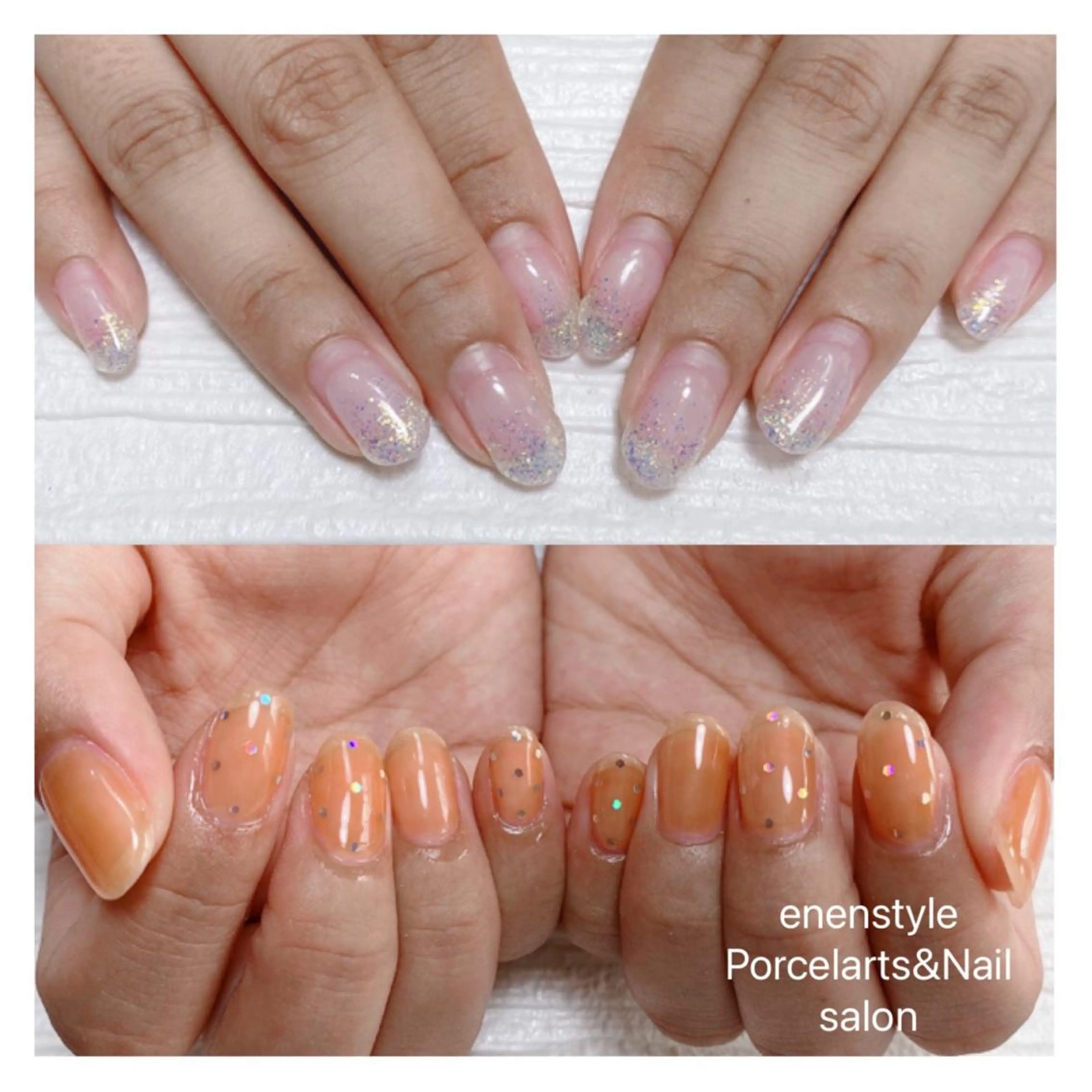 ミディアム ネイル ハンドネイル 👑enen style👑のネイルデザイン