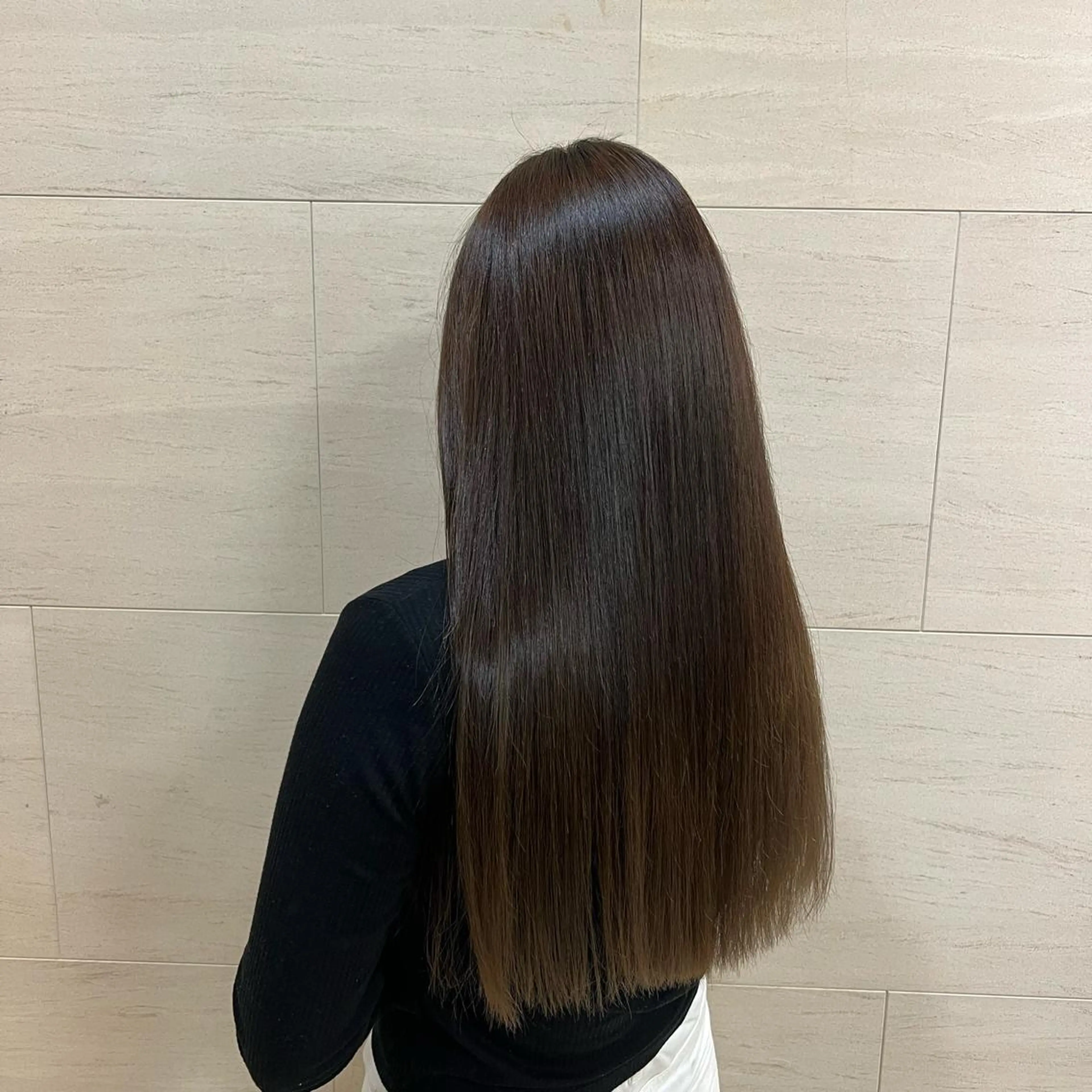 ロング カラー ブラウンカラー 茅ヶ崎パーマ特化/ スパイラル/ハルキのヘアスタイル