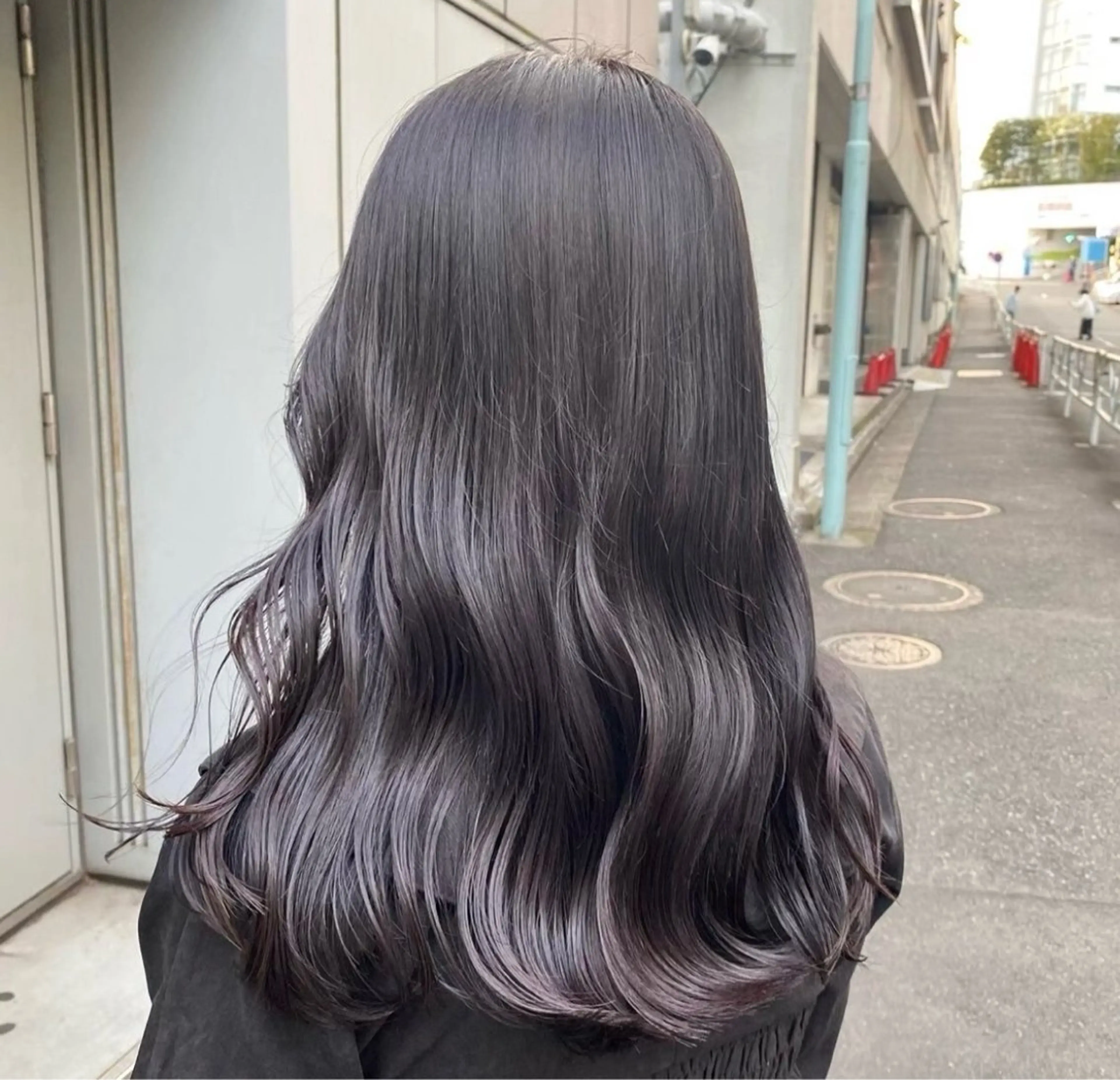 ロング miku/ラベンダー 透明感カラー🪻❤︎のヘアスタイル