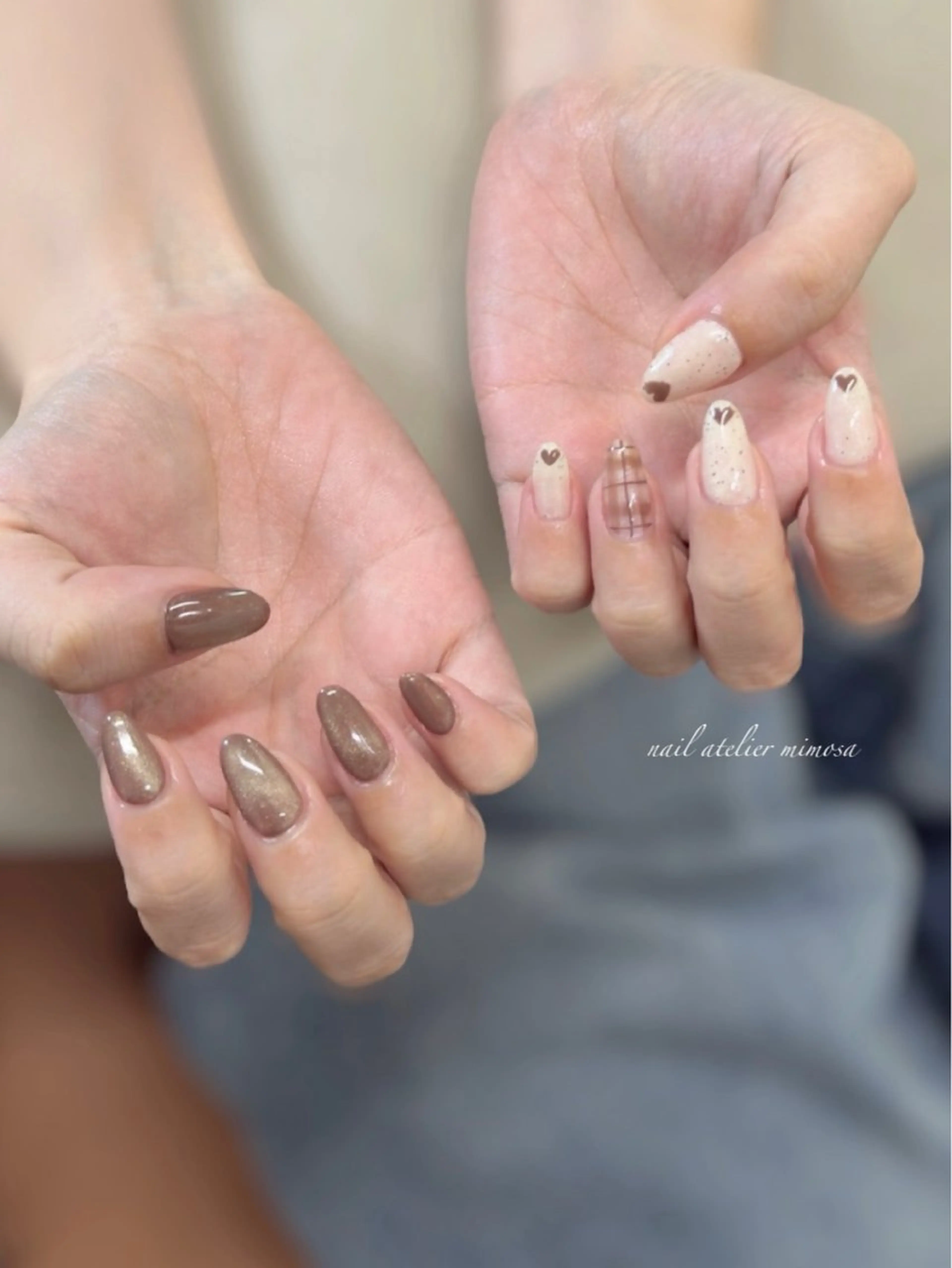 ネイル ハンドネイル アトリエ　ミモザ所属・いまむら あかりのネイルデザイン