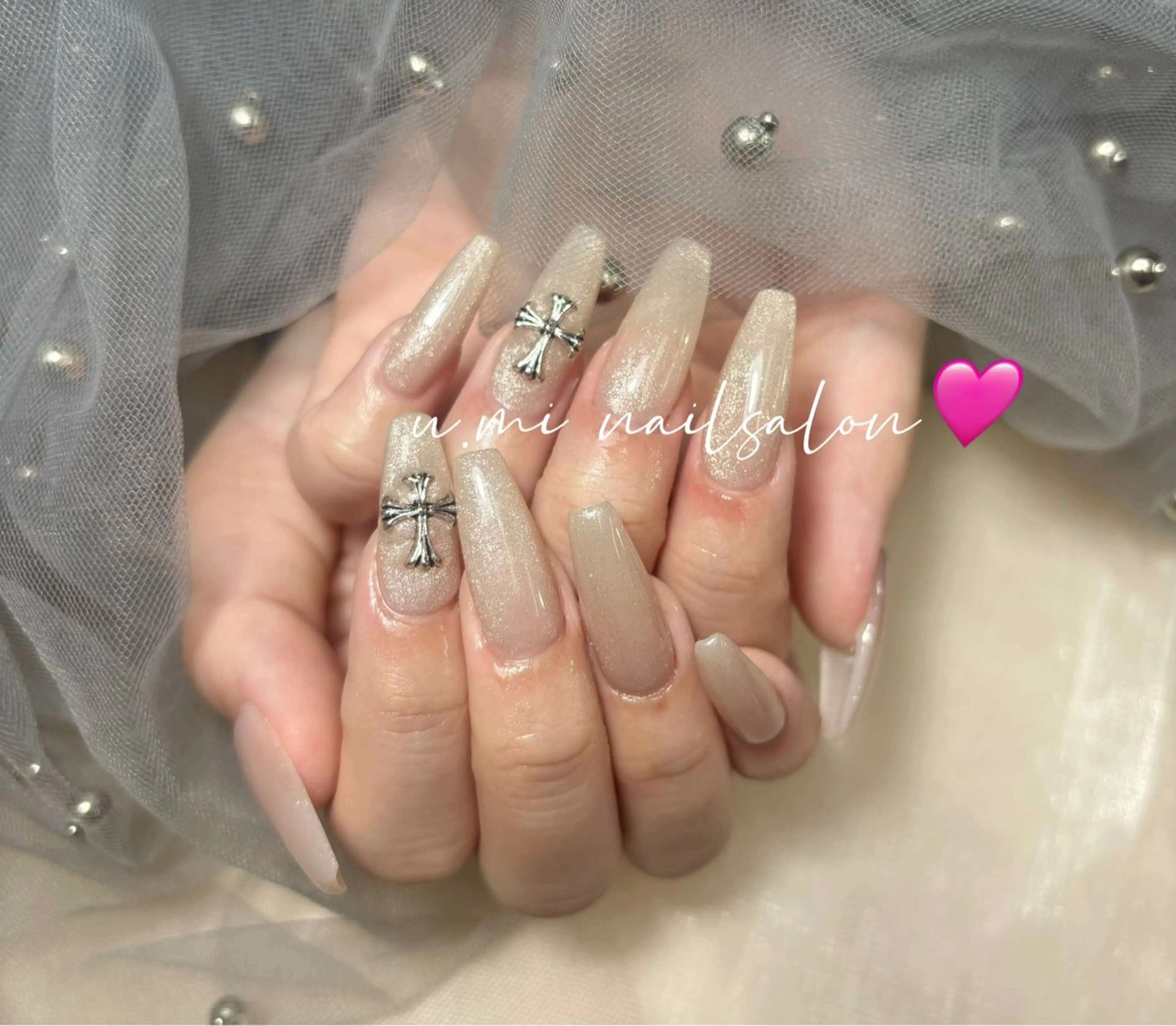 ネイル ワンカラーネイル スカルプネイル U·Mi nail salon所属・U·MI 上野御徒町店のネイルデザイン