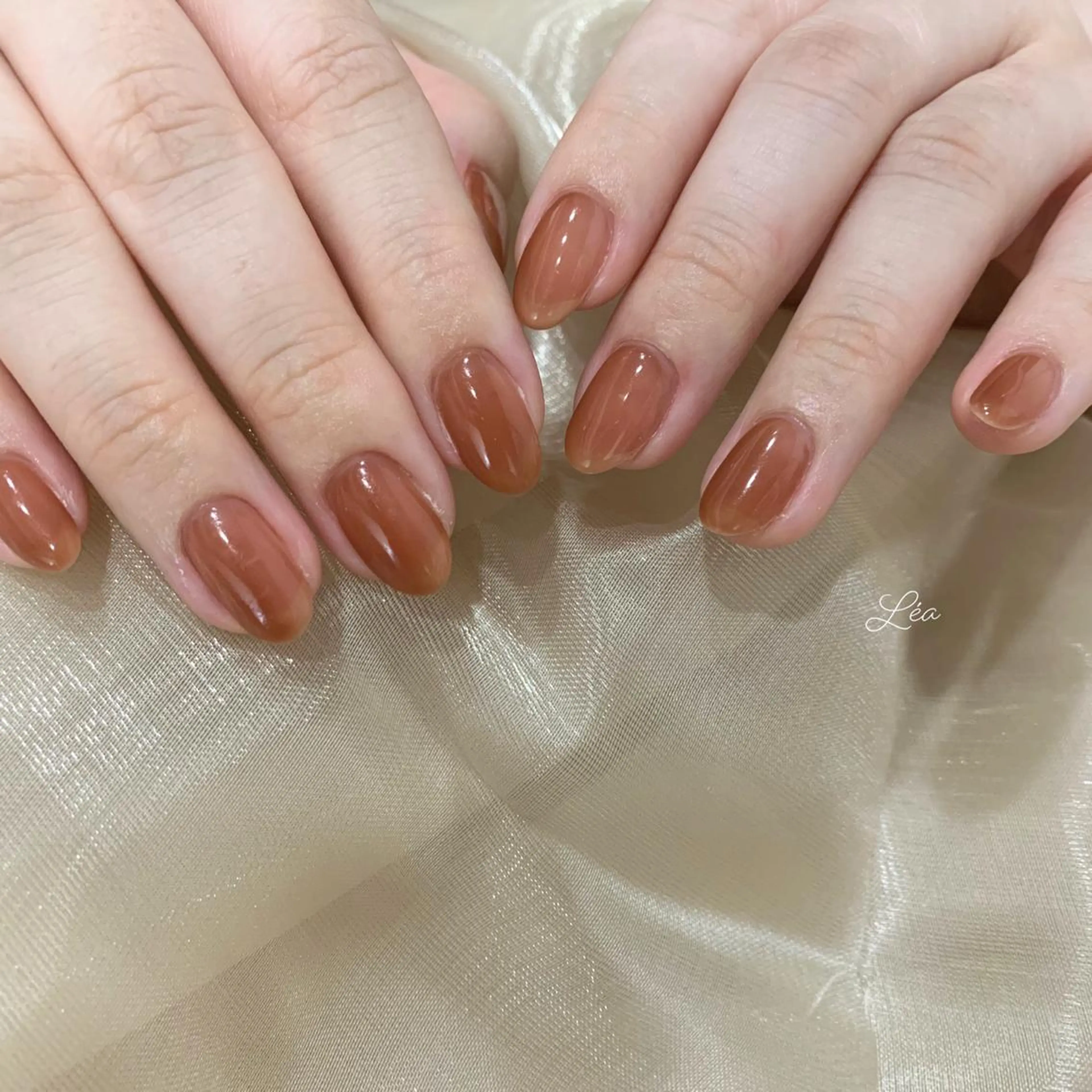 ネイル ジェルネイル パラジェル Léa nailのネイルデザイン