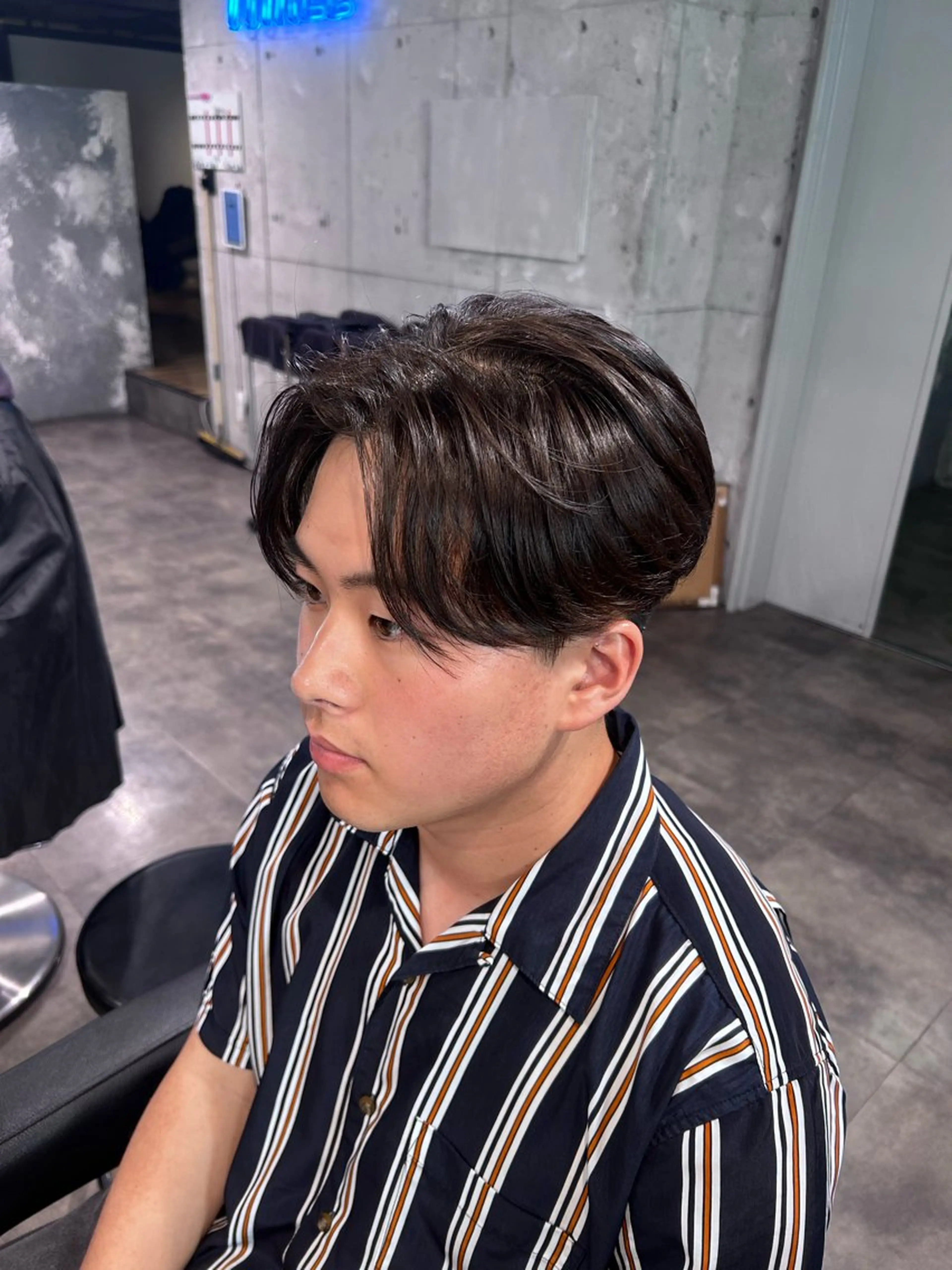 メンズ メンズパーマ カット パーマ メンズ特化美容師 💠チナツのヘアスタイル