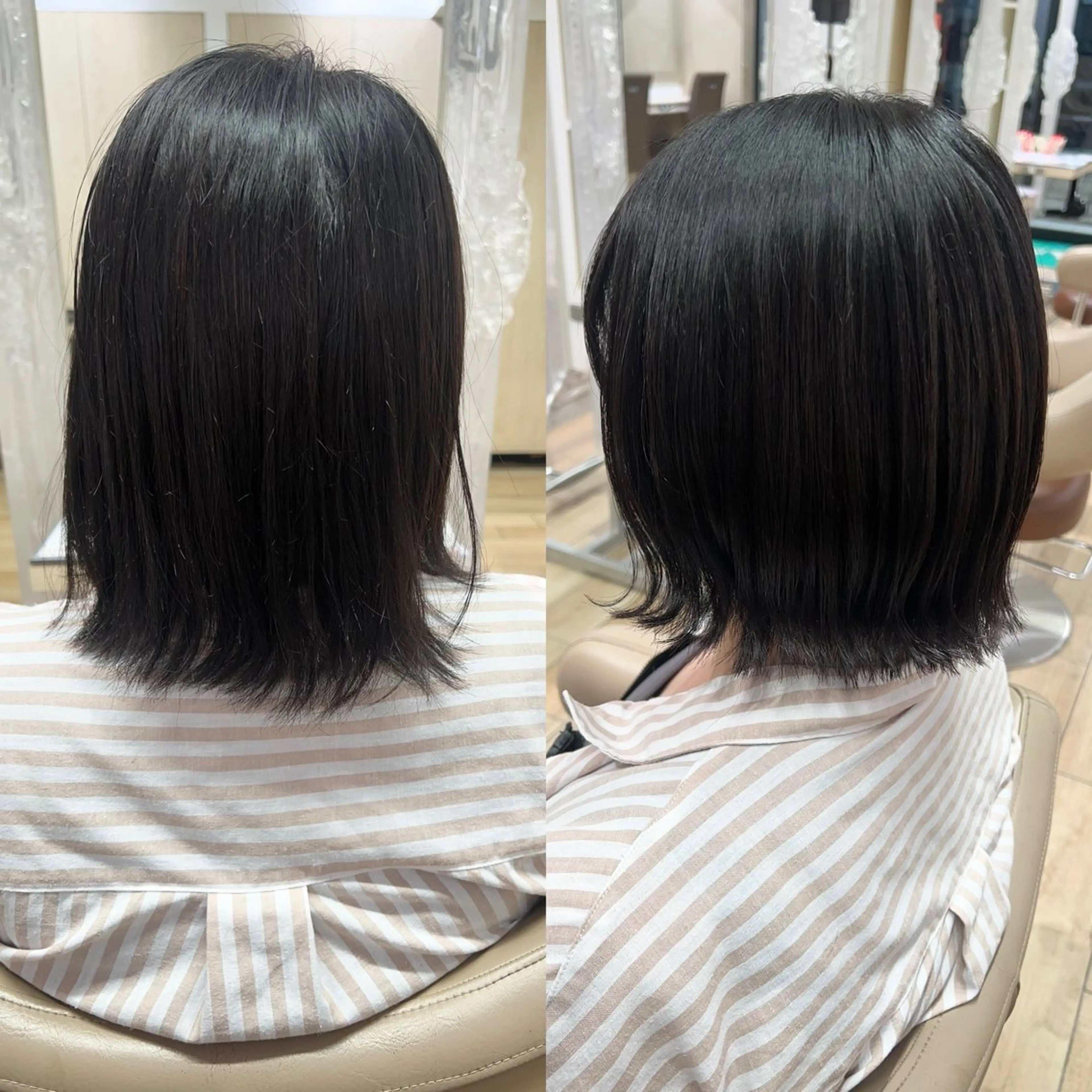 ミディアム 高橋 香奈のヘアスタイル