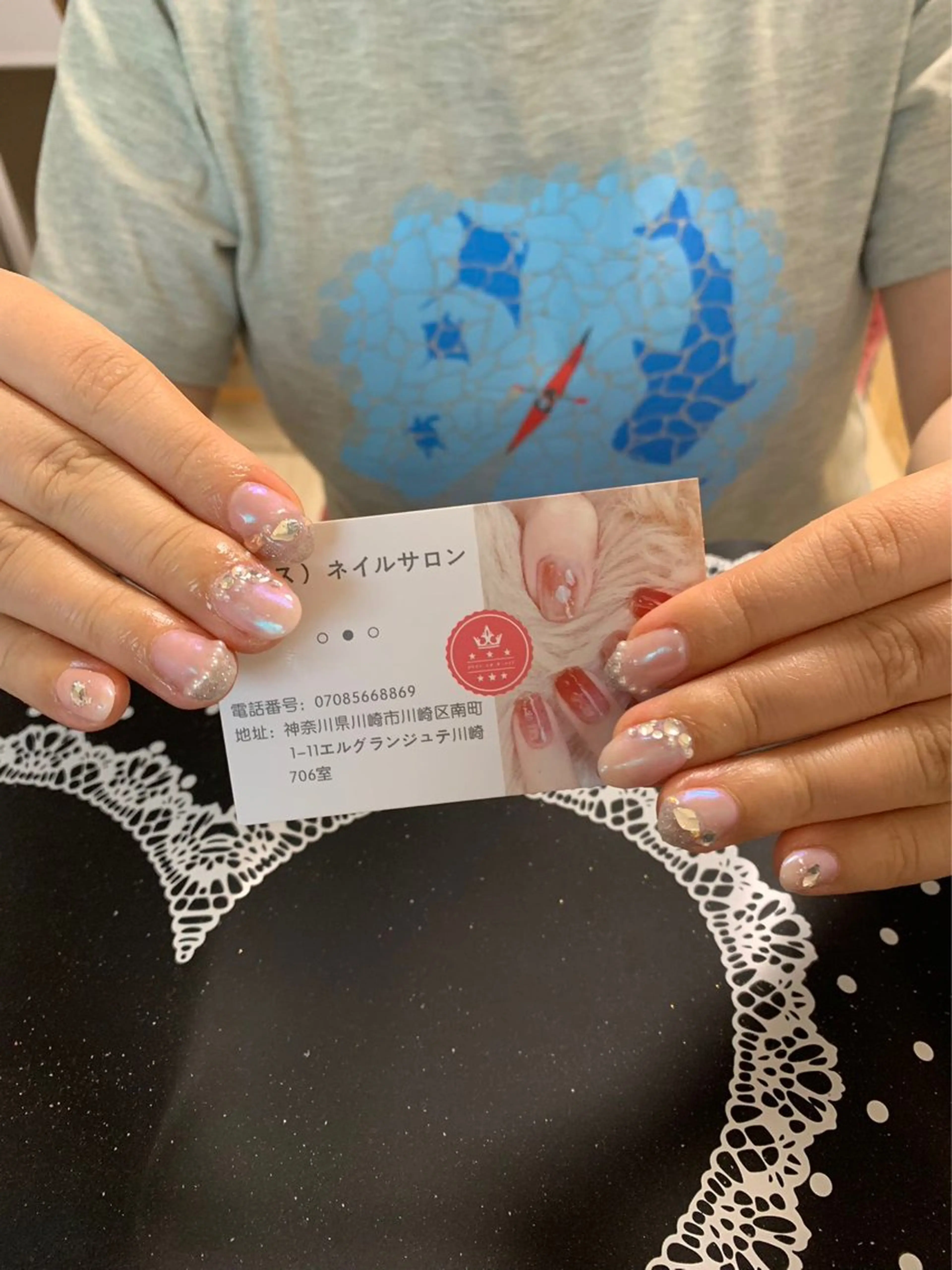 ネイル しょう えんきんのネイルデザイン