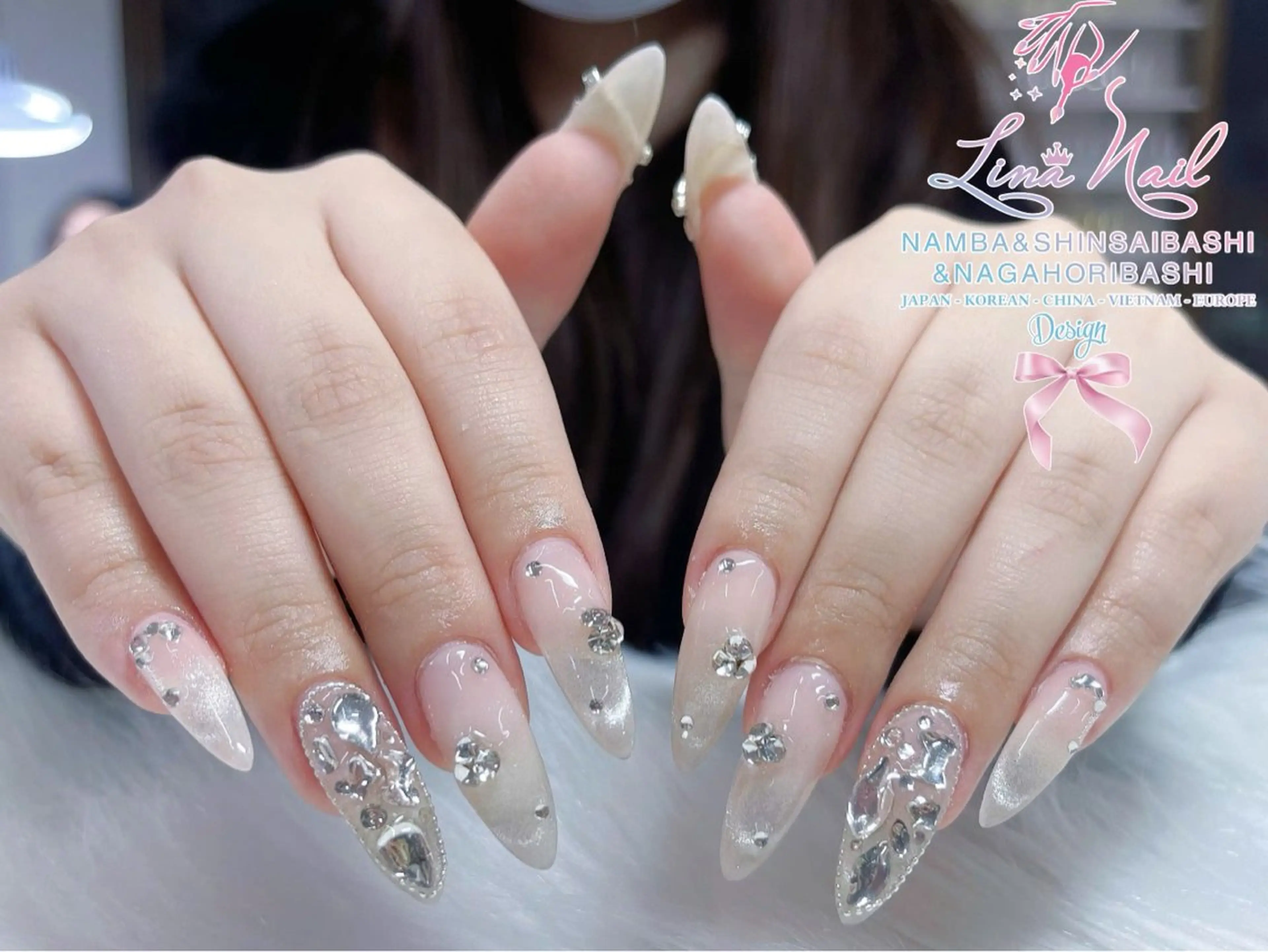 ネイル フットネイル ジェルネイル 持ち込み ネイルチップ ハンドネイル リナネイル 長堀橋店／東心斎橋店のネイルデザイン