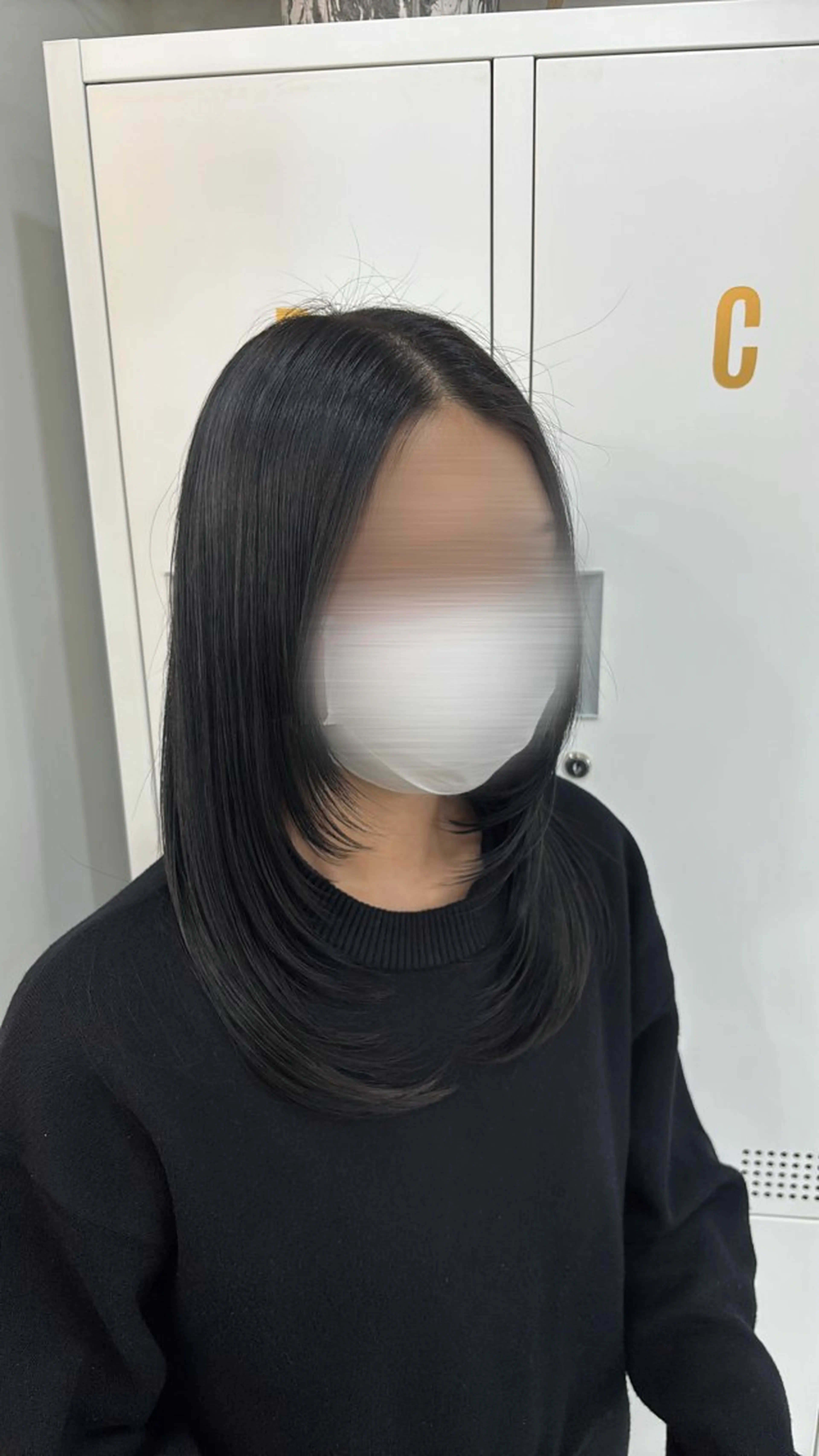 ミディアム カット ヘアカラー Angelica manaのヘアスタイル