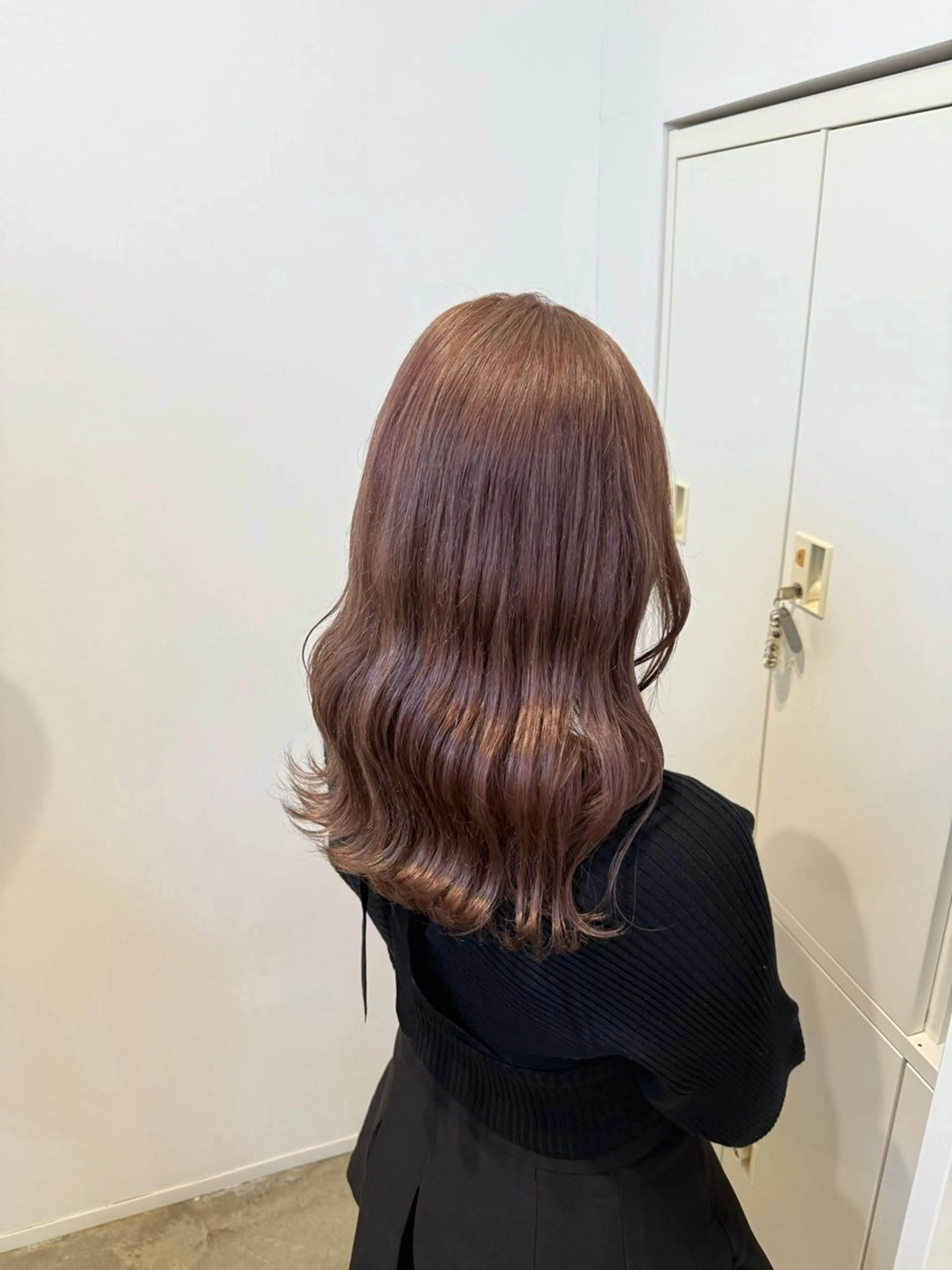 セミロング eclat hair's BEAU group所属・吉川 莉央のヘアスタイル