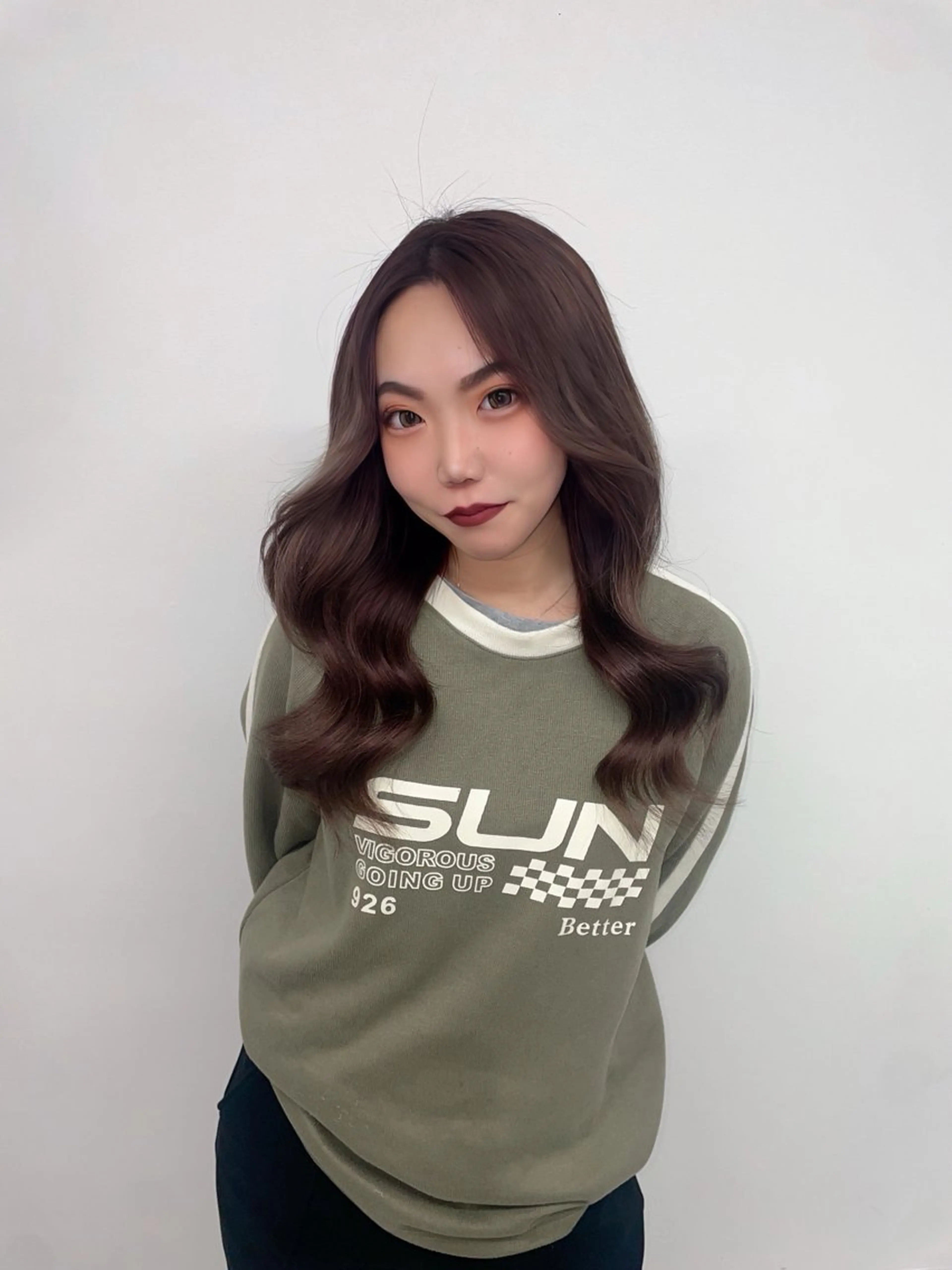 ロング エクステ 韓国風ヘア CHAiL所属・カラーエクステ koukiのヘアスタイル