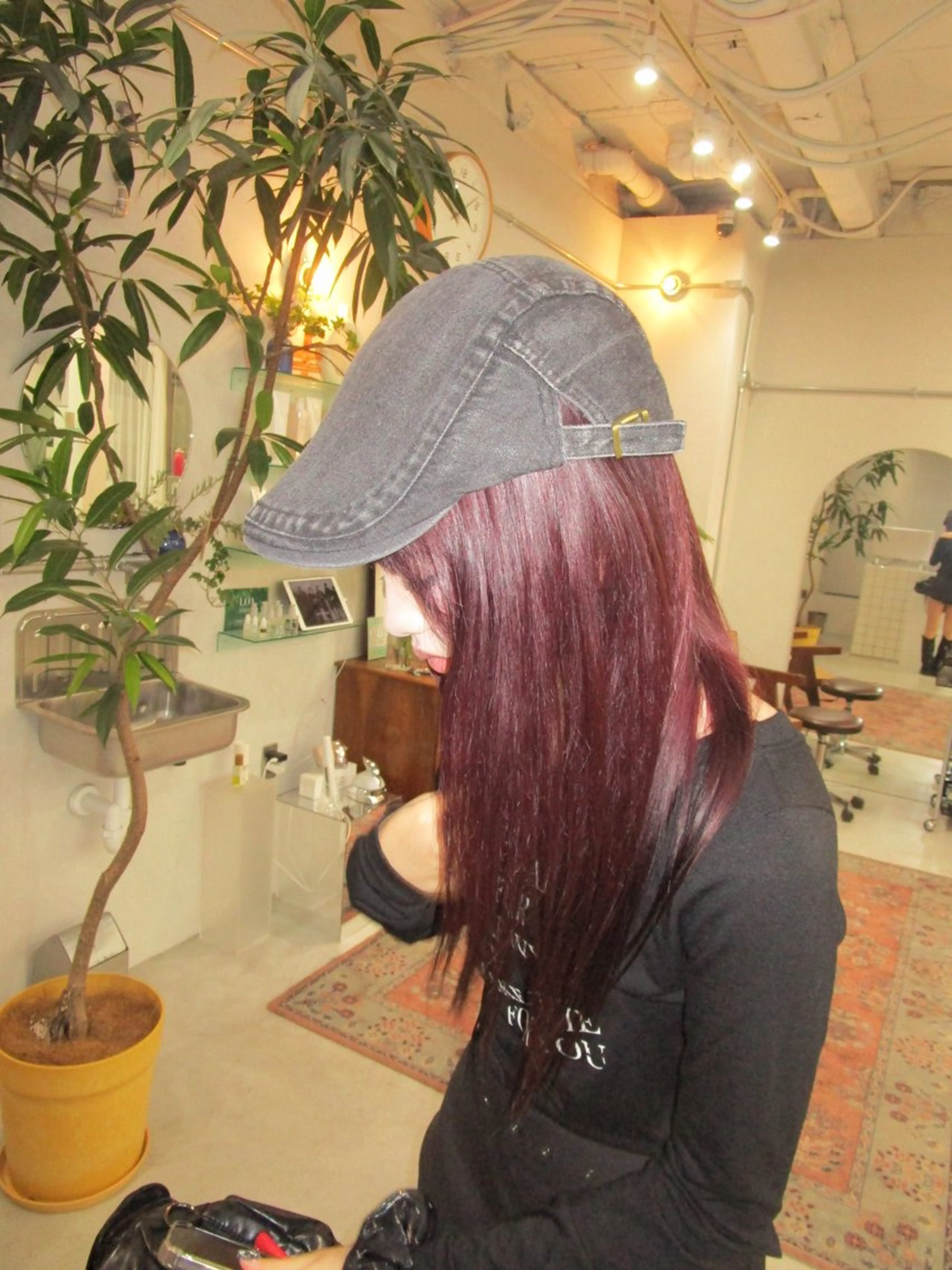 ロング カラー kao/似合わせ/ 個性派モード/iciのヘアスタイル