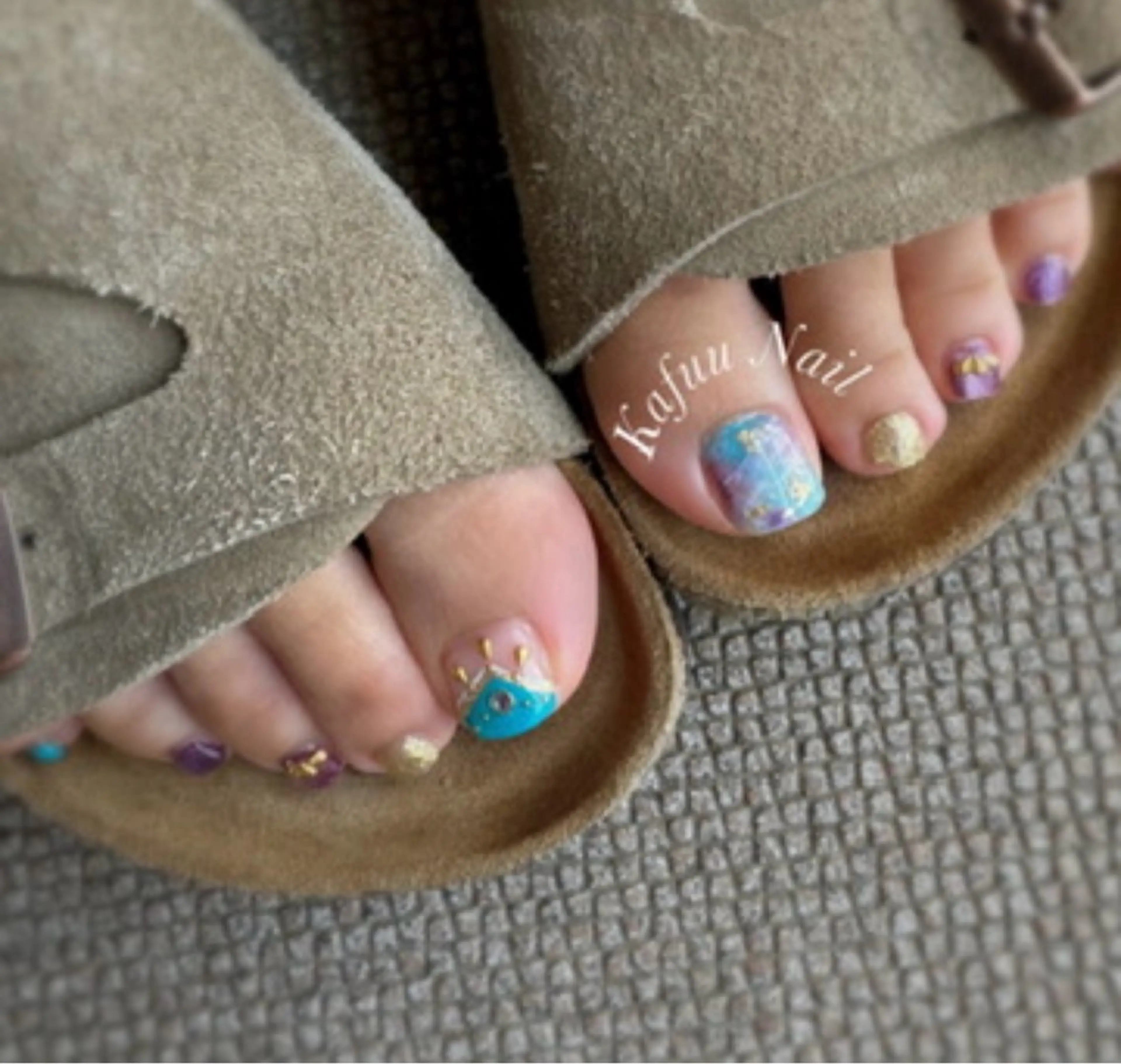 ネイル フットネイル Kafuu Nailのネイルデザイン