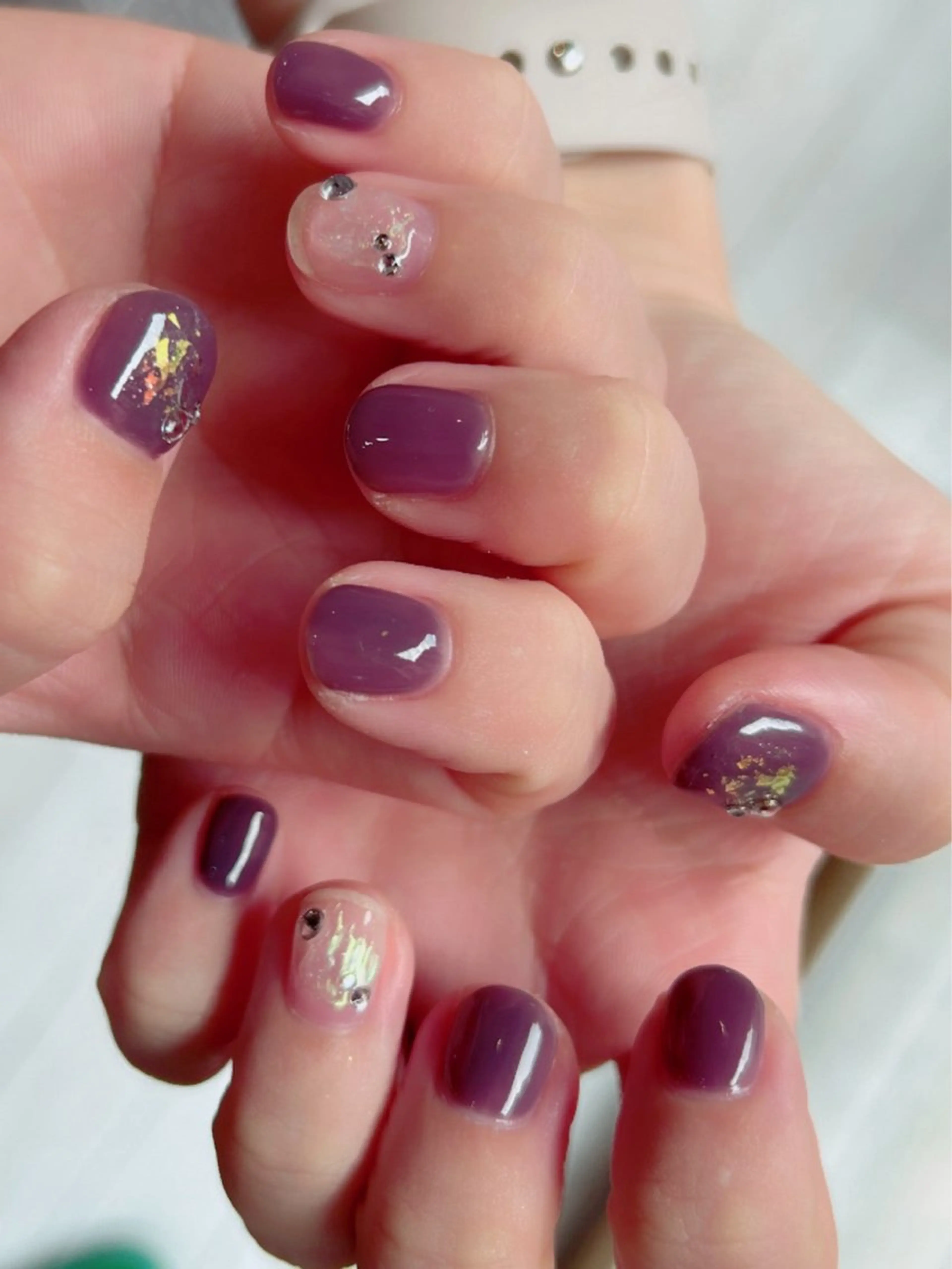 ネイル ショートネイル newi nail 京橋ayumiのネイルデザイン