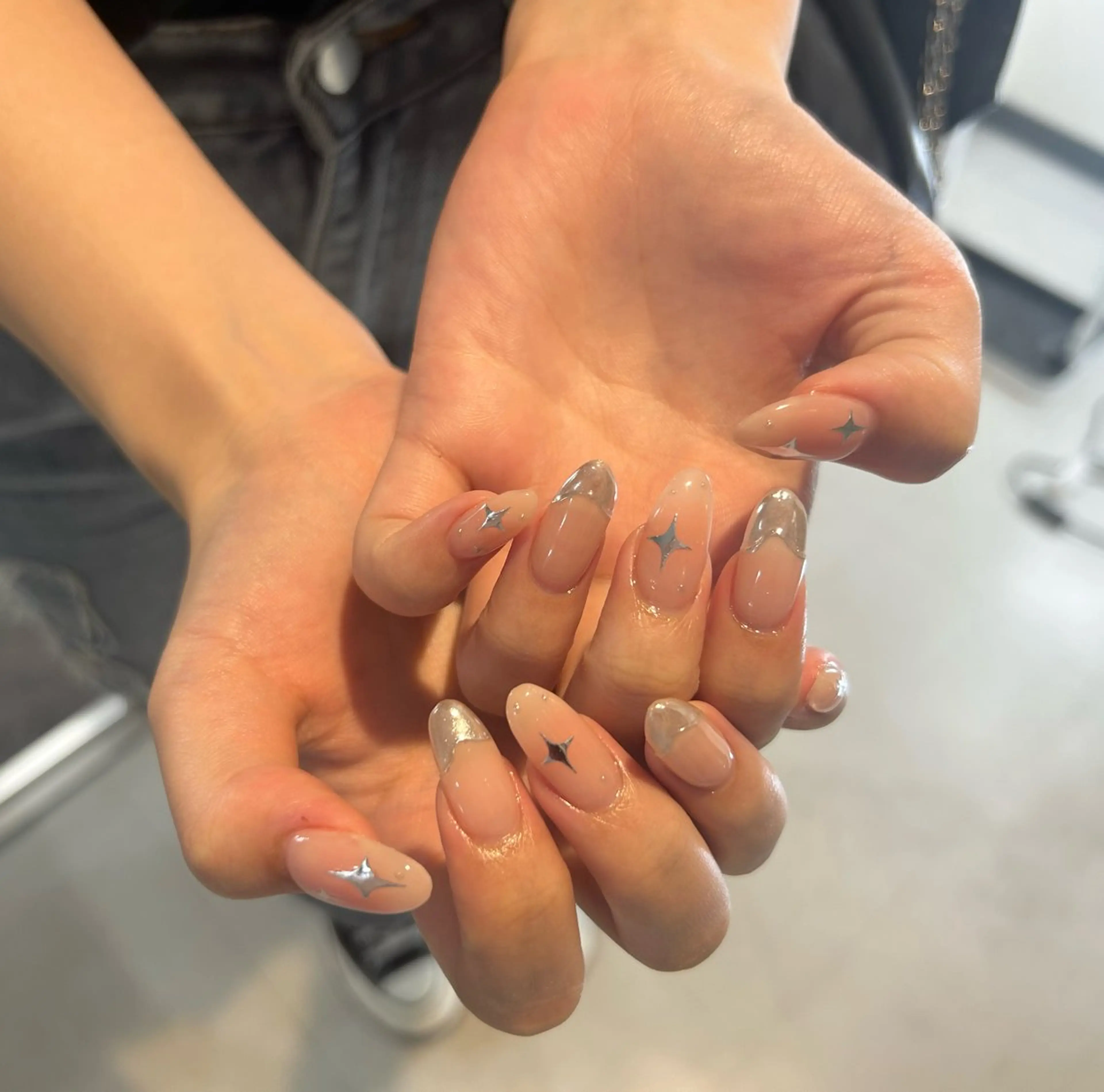 ネイル ワンホンネイル 上野山 陽菜のネイルデザイン