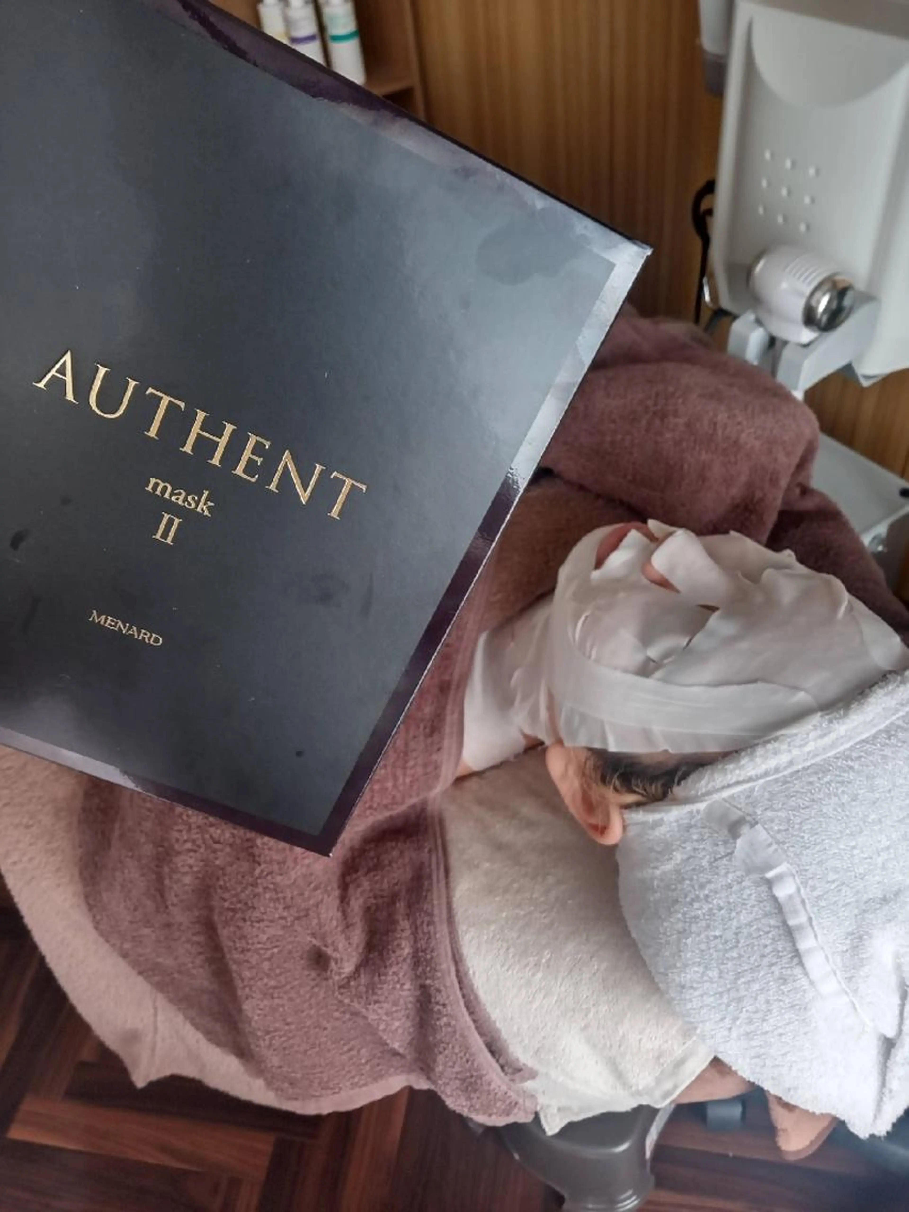 オーセントマスク 整形級パック♡ふっくら引き上げの写真