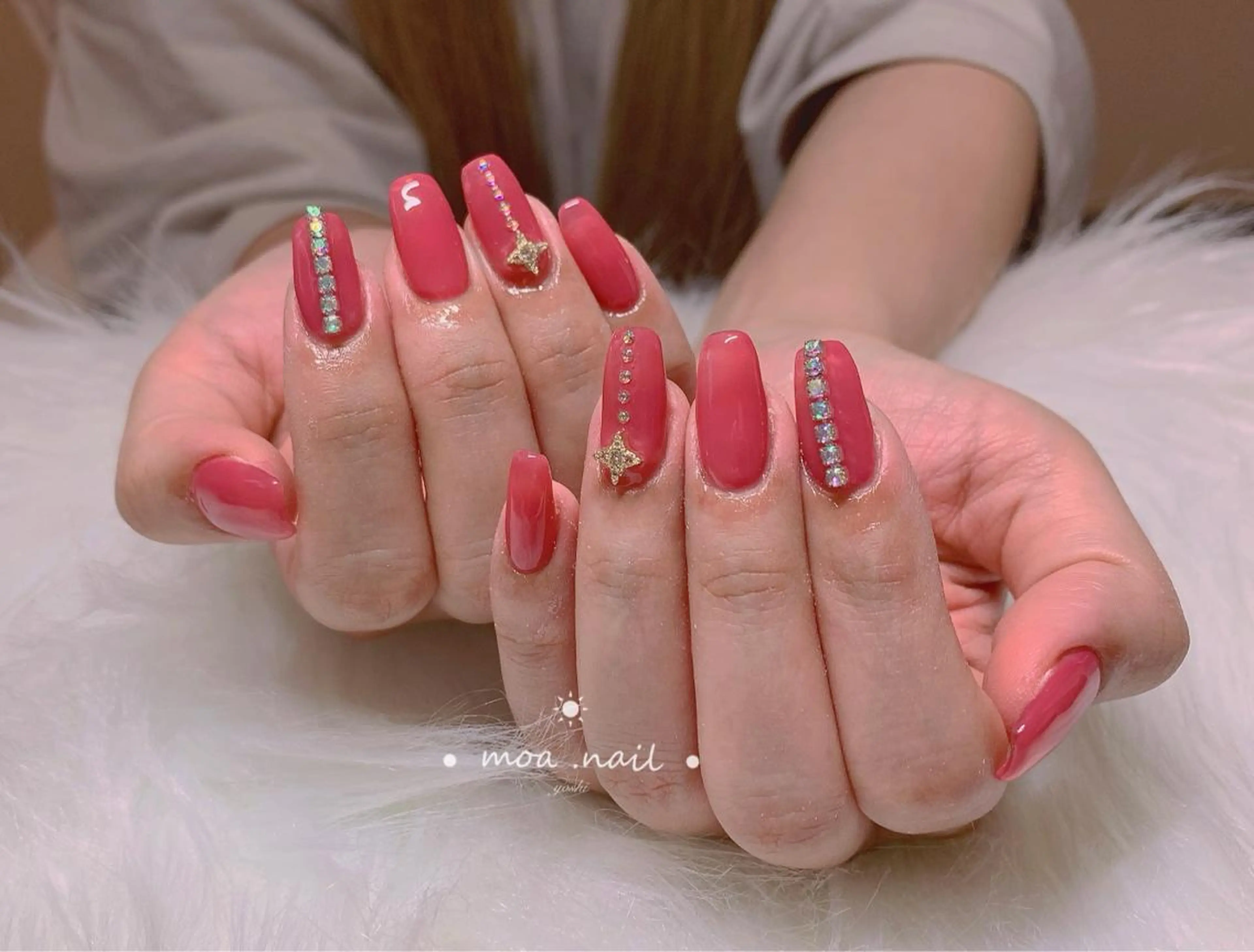 ネイル スカルプネイル MOA NAIL所属・MoaNail🫶 Yoshiのネイルデザイン
