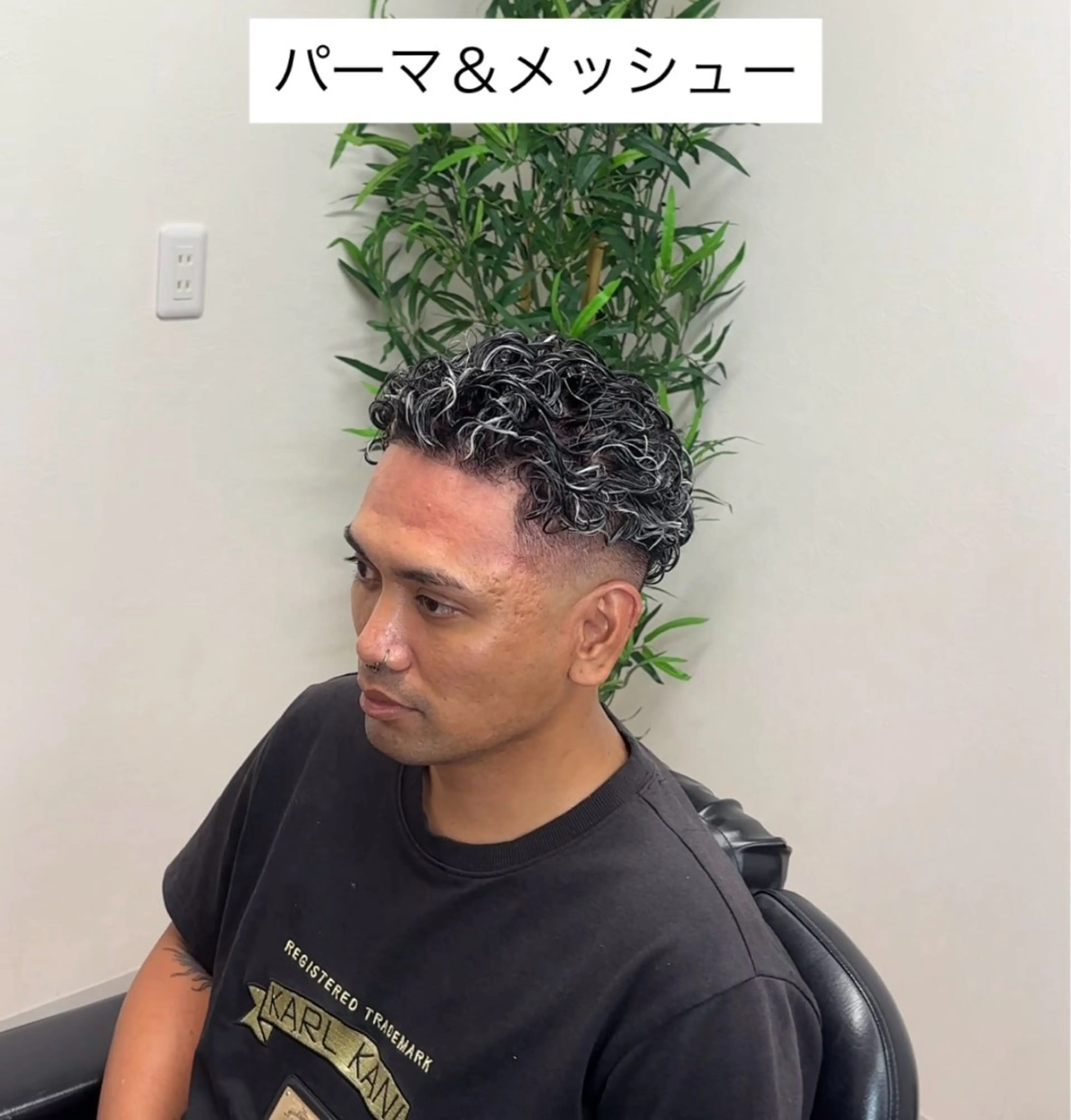 【メンズカット+パーマ+メシュウ】 🐦‍🔥の写真