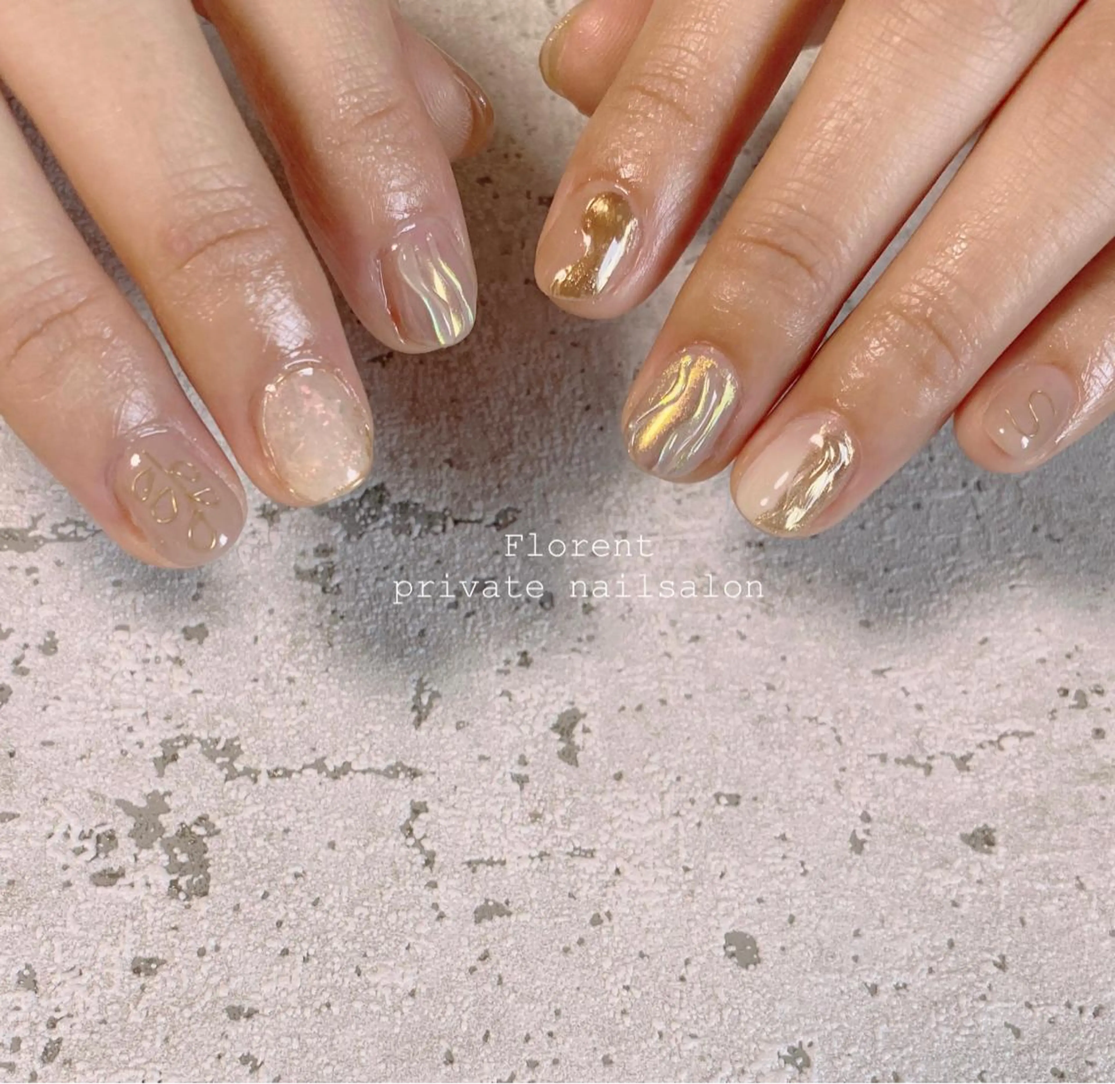 ネイル ハンドネイル florent nailのネイルデザイン