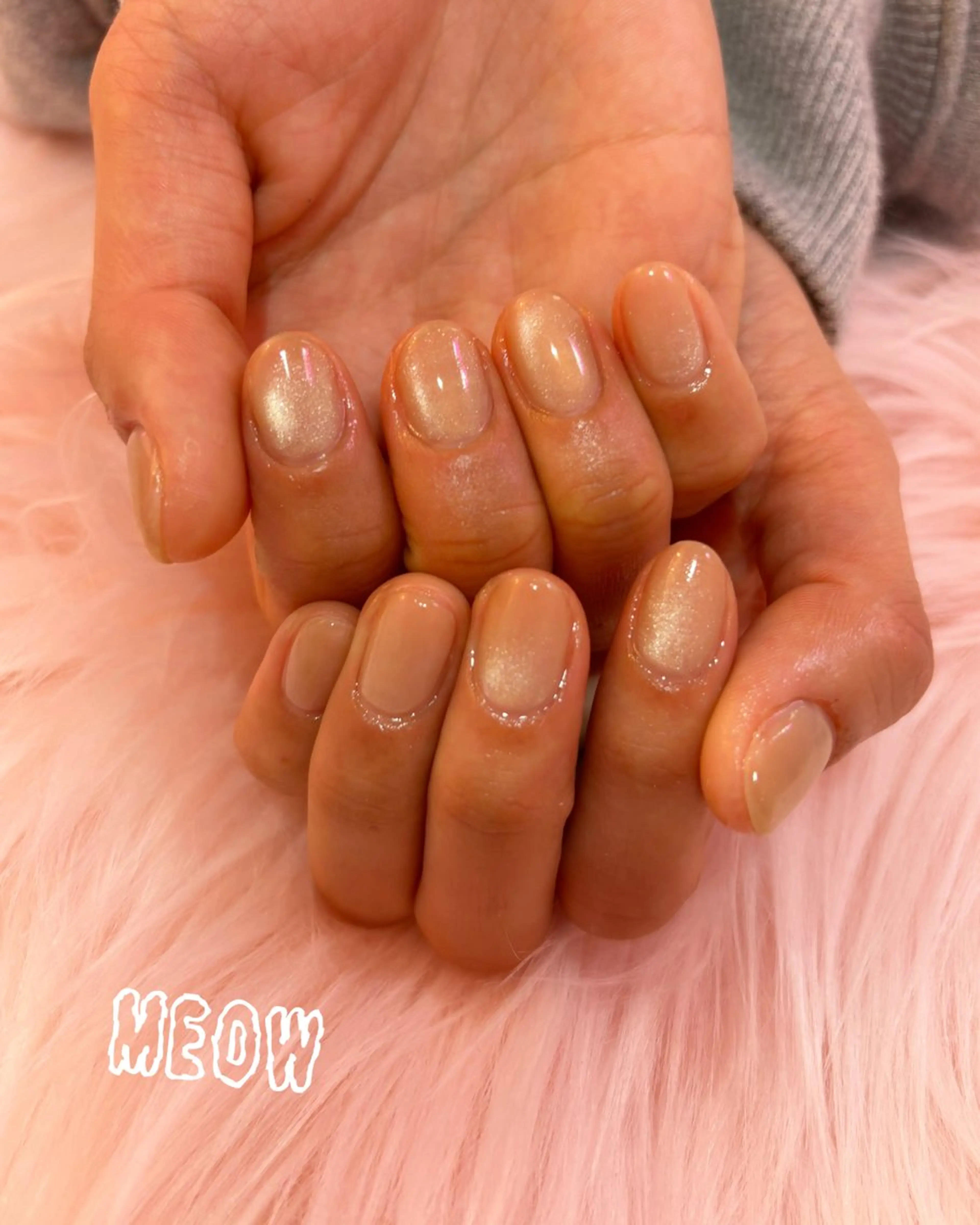 ネイル 氷ネイル・うるうるネイル ハンドネイル BodyDesignSalonEene.所属・MEOW RANのエステ・リラクイメージ