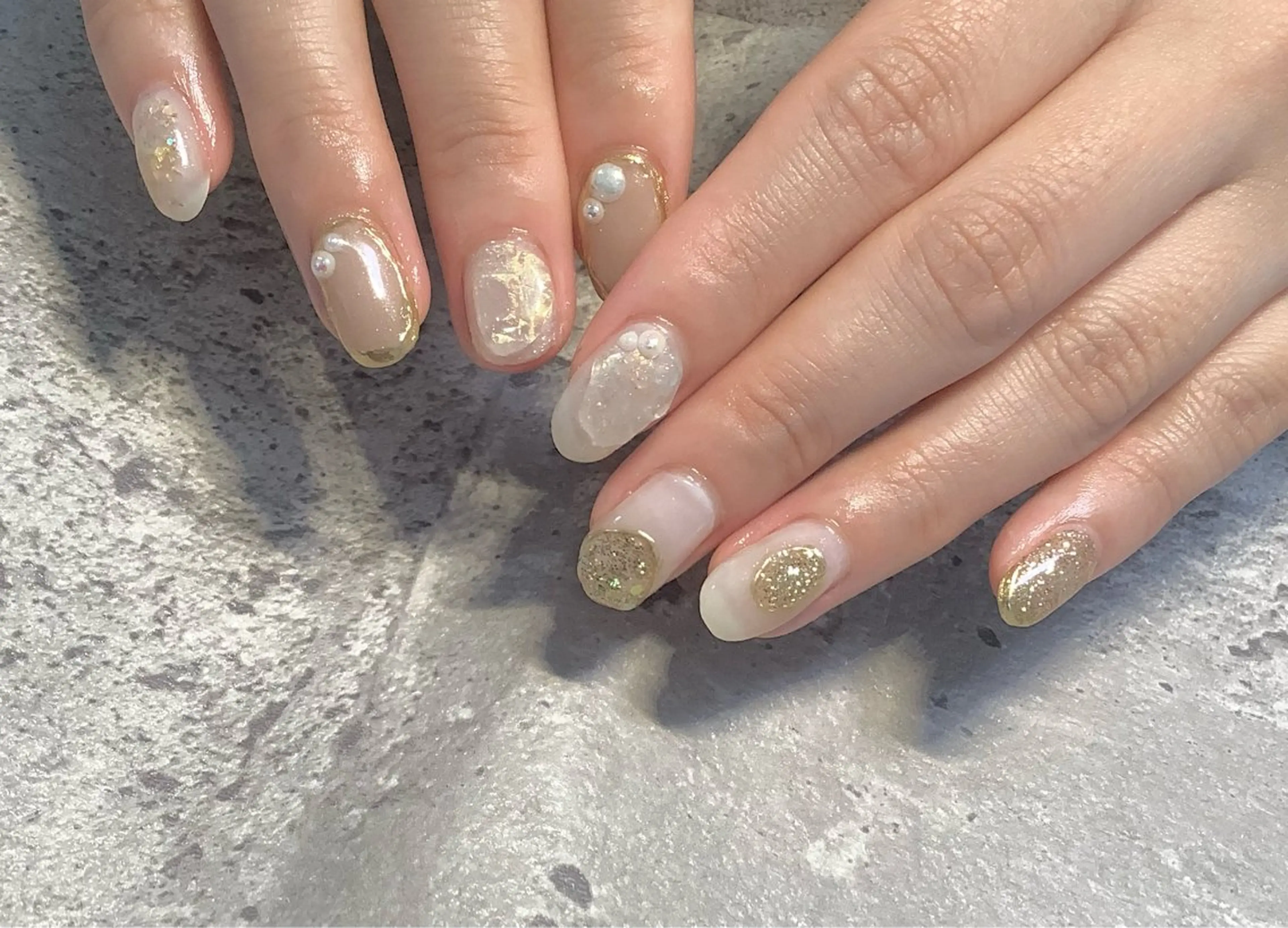 ネイル ハンドネイル 横尾 麻里のネイルデザイン