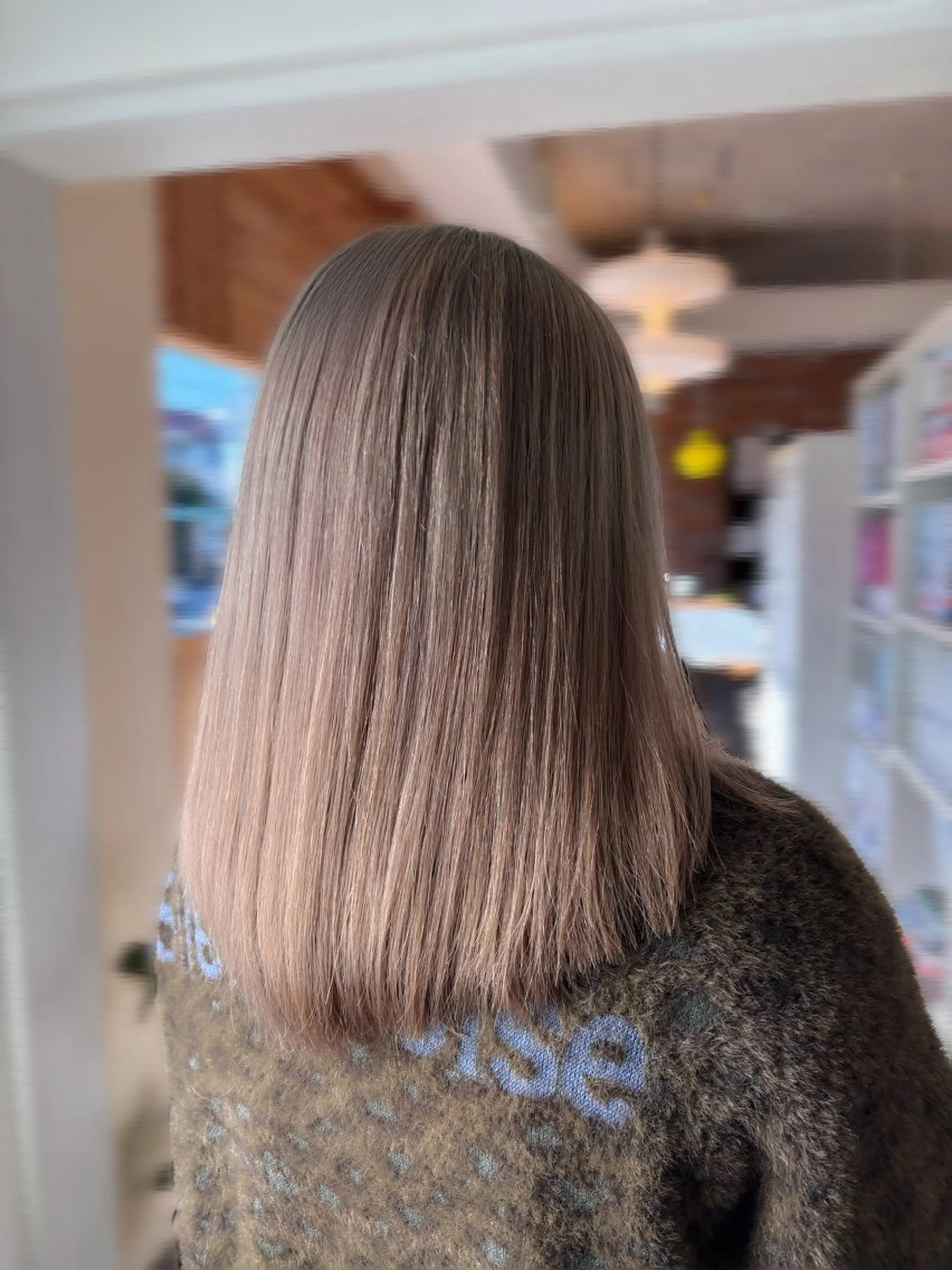 セミロング カラー ヘアカラー jammin.新塘 亮介のヘアスタイル