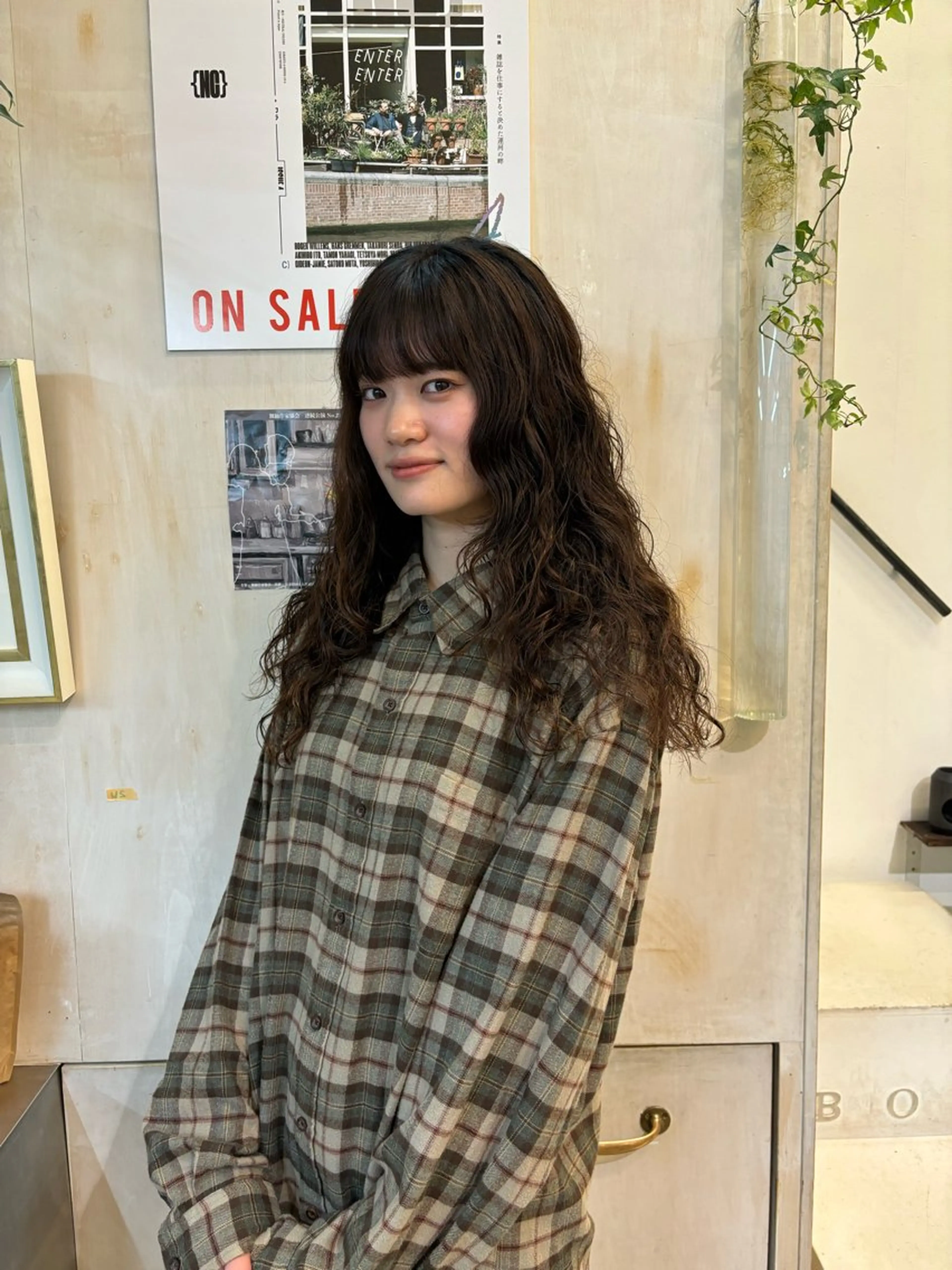 ロング パーマ ロング boy attic所属・kiyono moekaのヘアスタイル