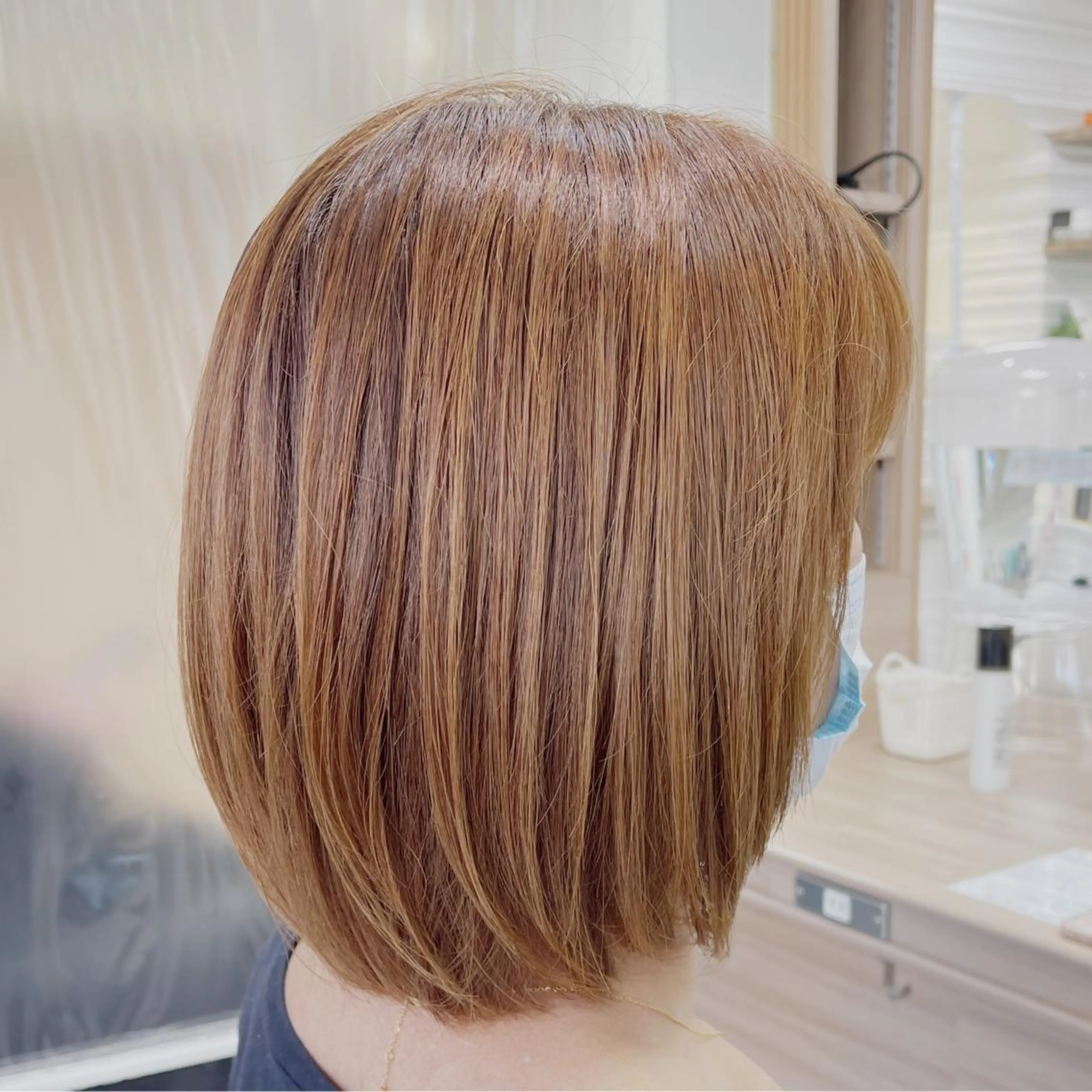 ミディアム 🌹藤原 亜美🌹のヘアスタイル