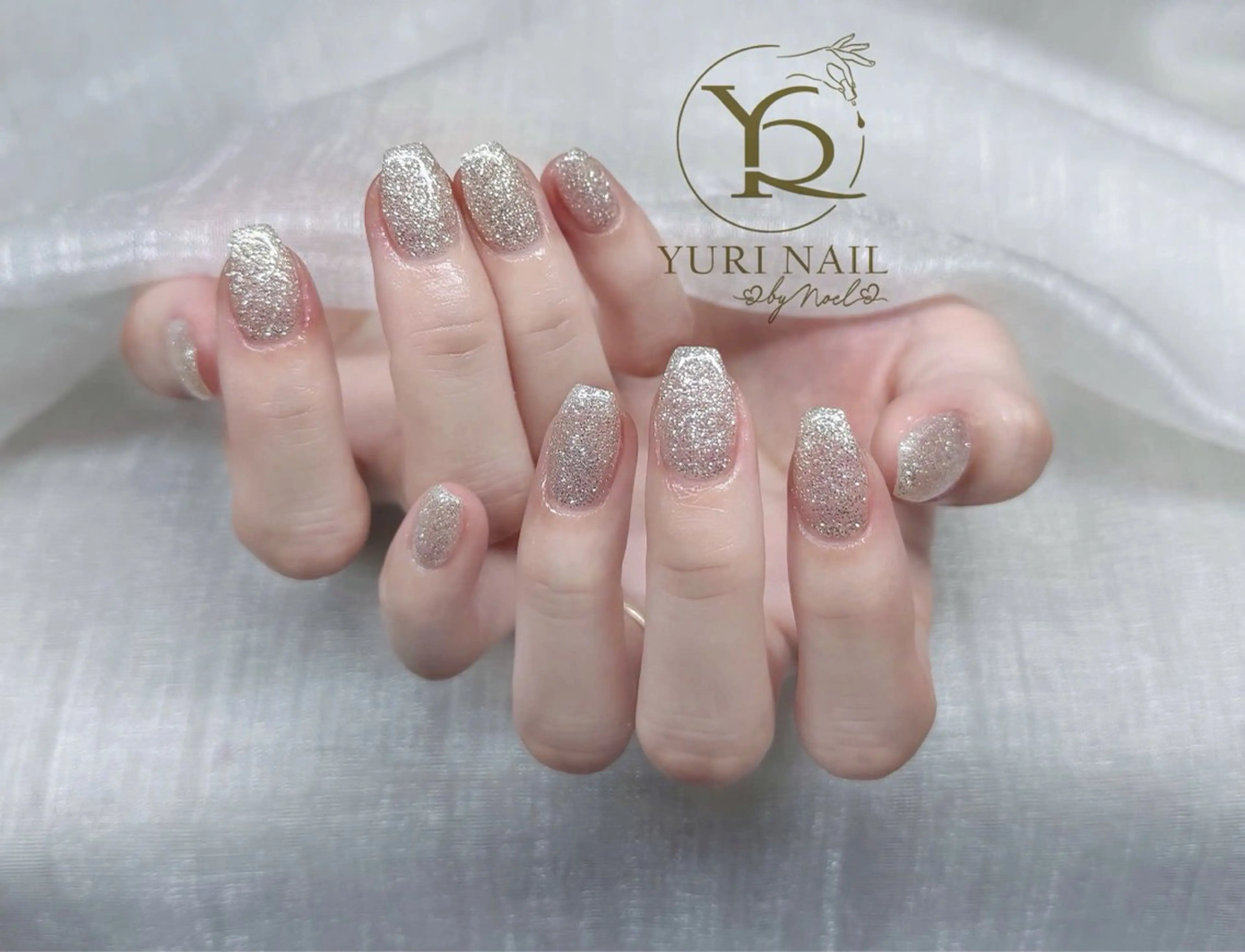 ネイル チークネイル フットネイル フレンチネイル グラデーション キラキラネイル ハンドネイル フットネイル ハンドケア YURI Nail Narita所属・YURI Nail NARITAのネイルデザイン