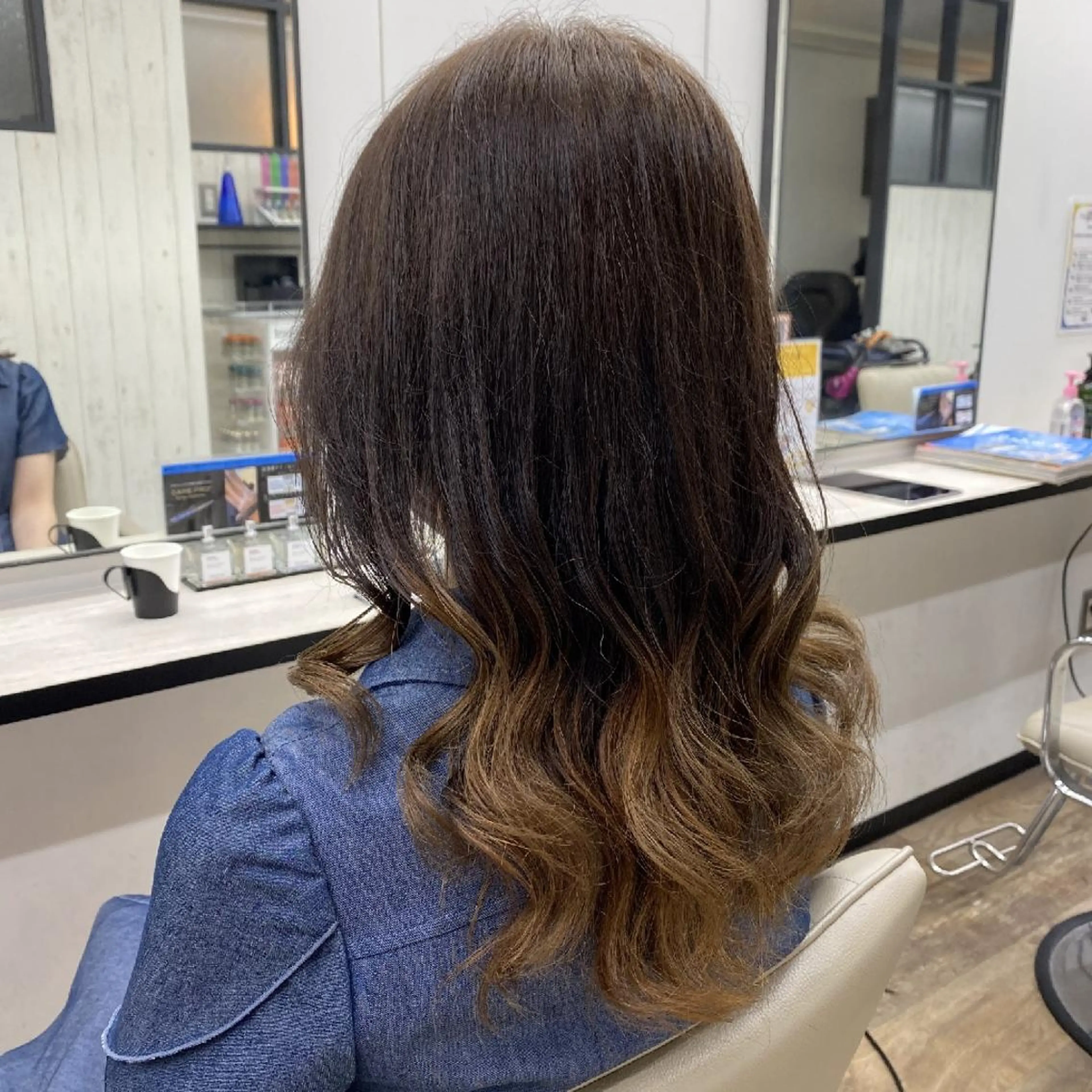 ロング カラー カット ヘアカラー トリートメント 似合わせ小顔カット 🌟神谷 ヨシタカのヘアスタイル