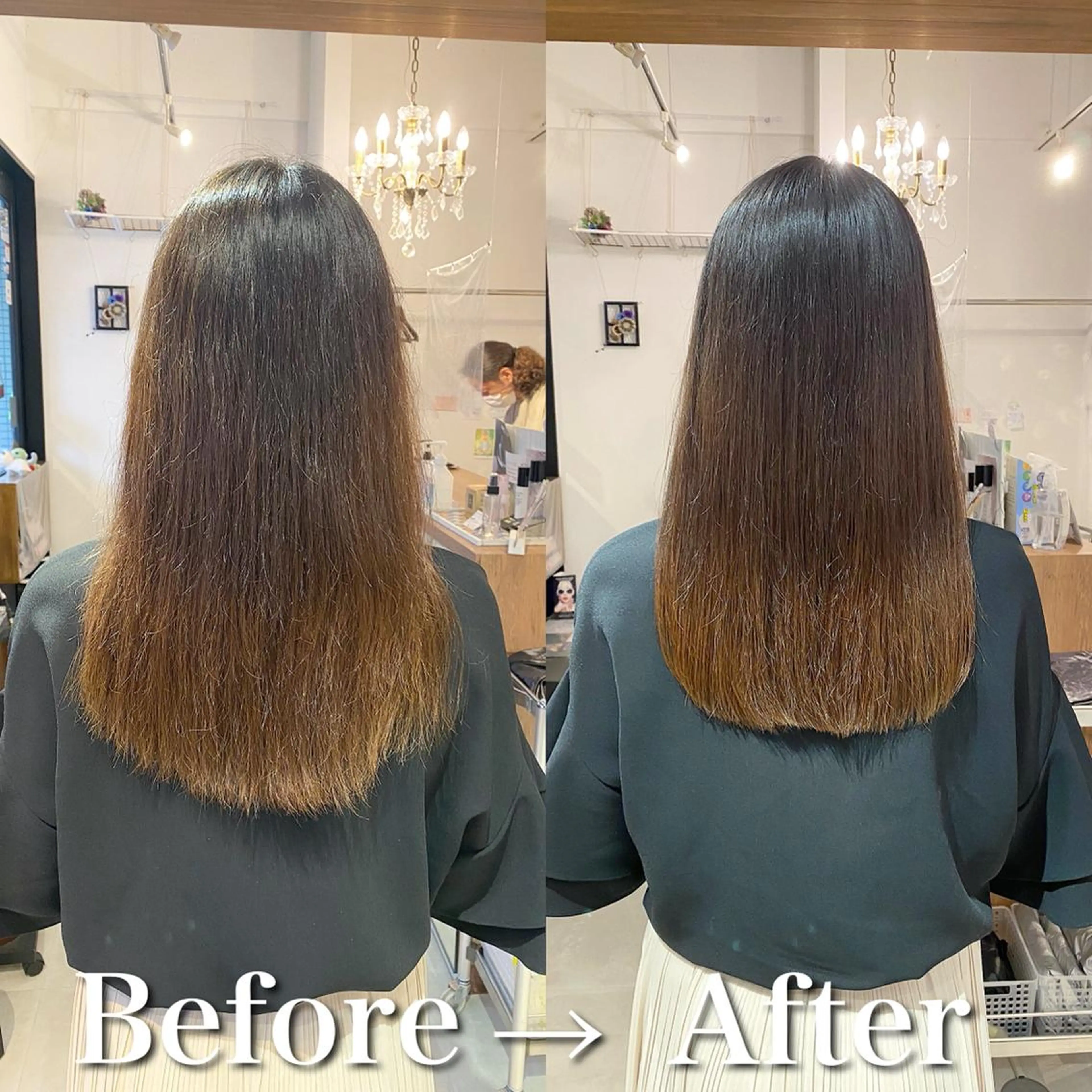 ロング 髪質改善 ロング トリートメント 酸熱トリートメント SALOWIN 池袋Suite店所属・髪質改善特化 安東駿介のヘアスタイル