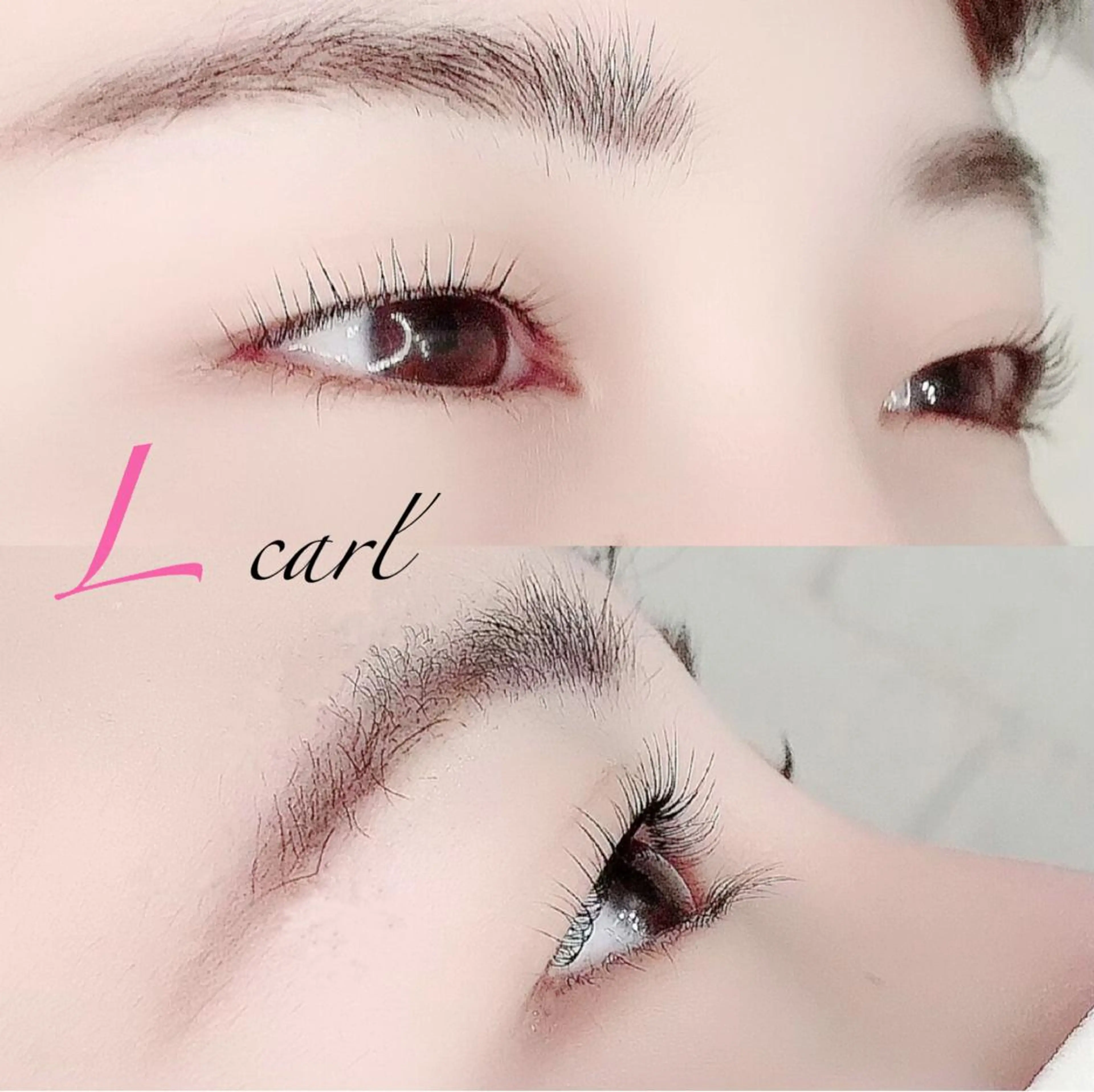 マツエク・マツパ Cカール Lカール パリジェンヌラッシュリフト 一重×まつ毛パーマ マツパ eyelash presh yukaのマツエク・マツパデザイン