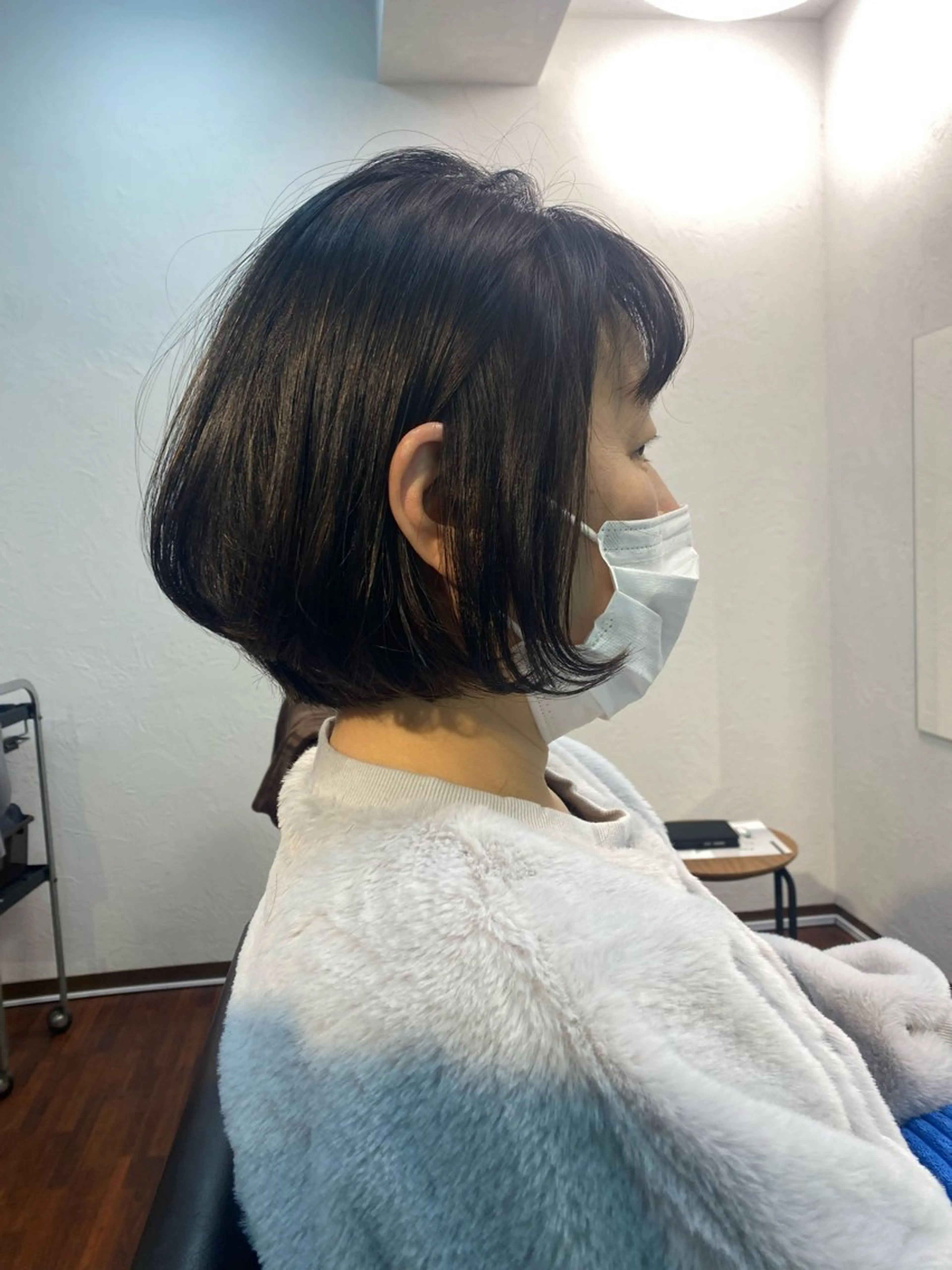 ショート ショートボブ ボブ ショートヘア 佐々木 菜摘のヘアスタイル