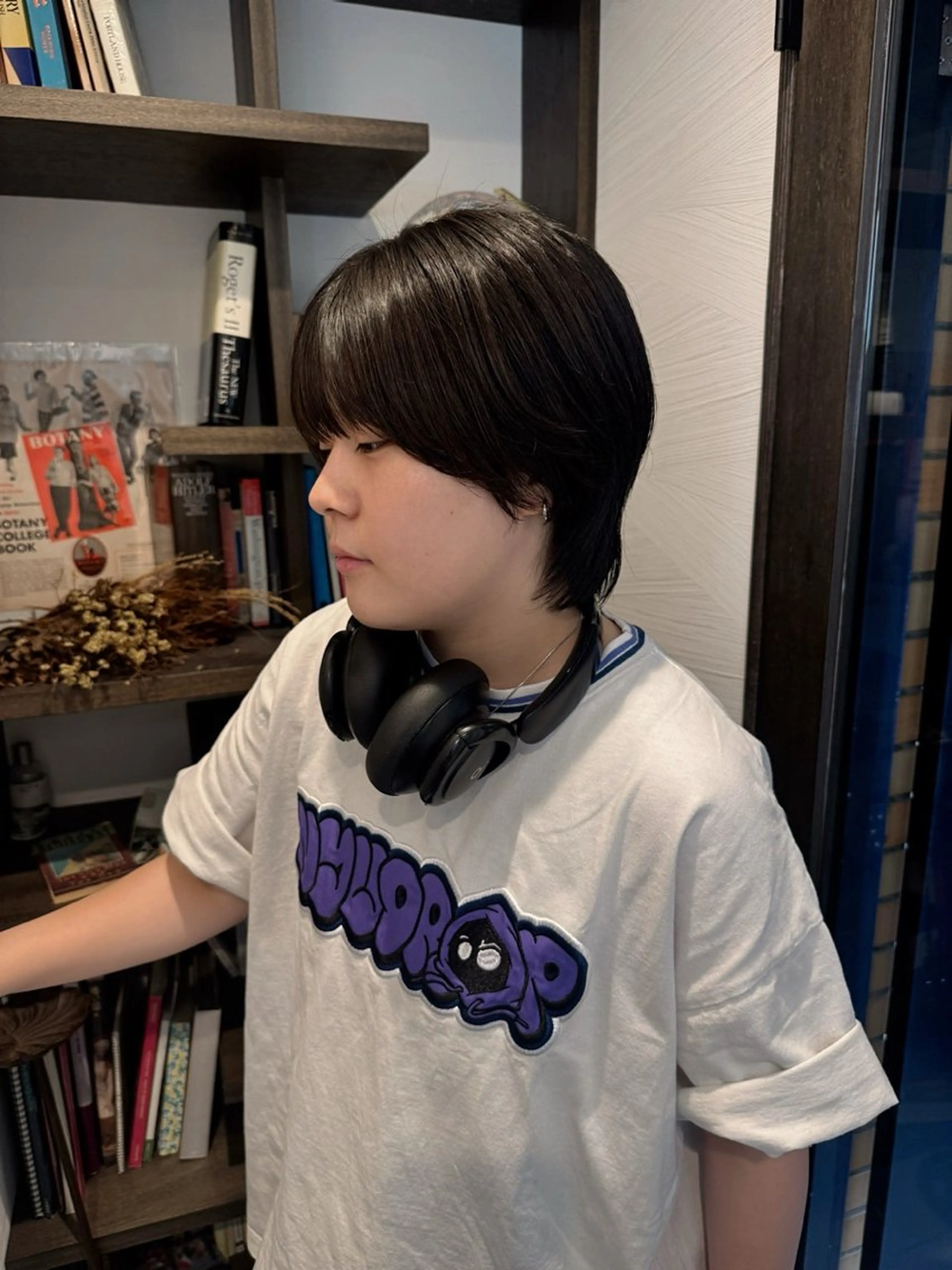 ショート カラー パーマ ヘアアレンジ メンズ ANBRERA　中目黒所属・mina matsubaraのヘアスタイル