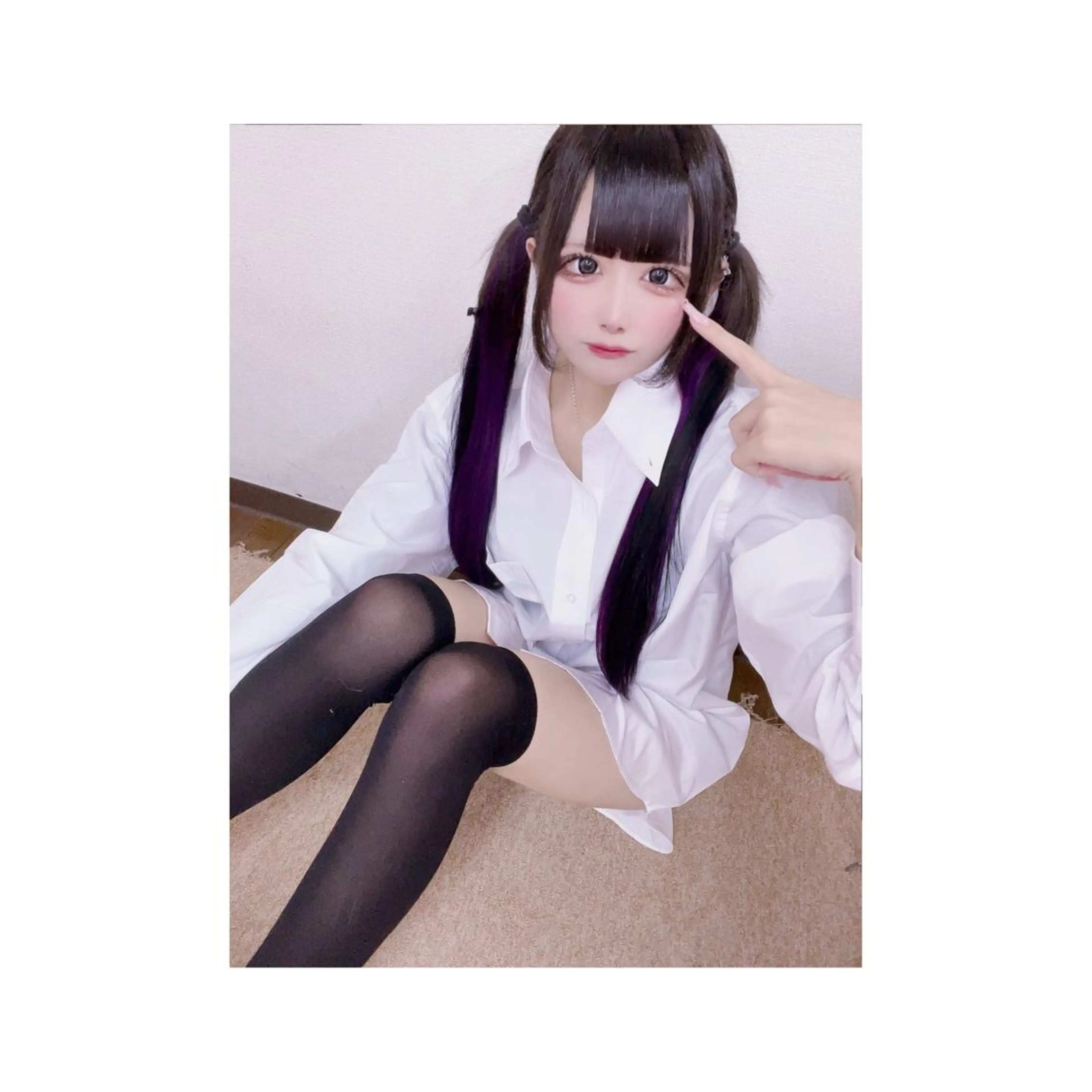 ロング 韓国ヘア×ハイトーン AYA💫のヘアスタイル