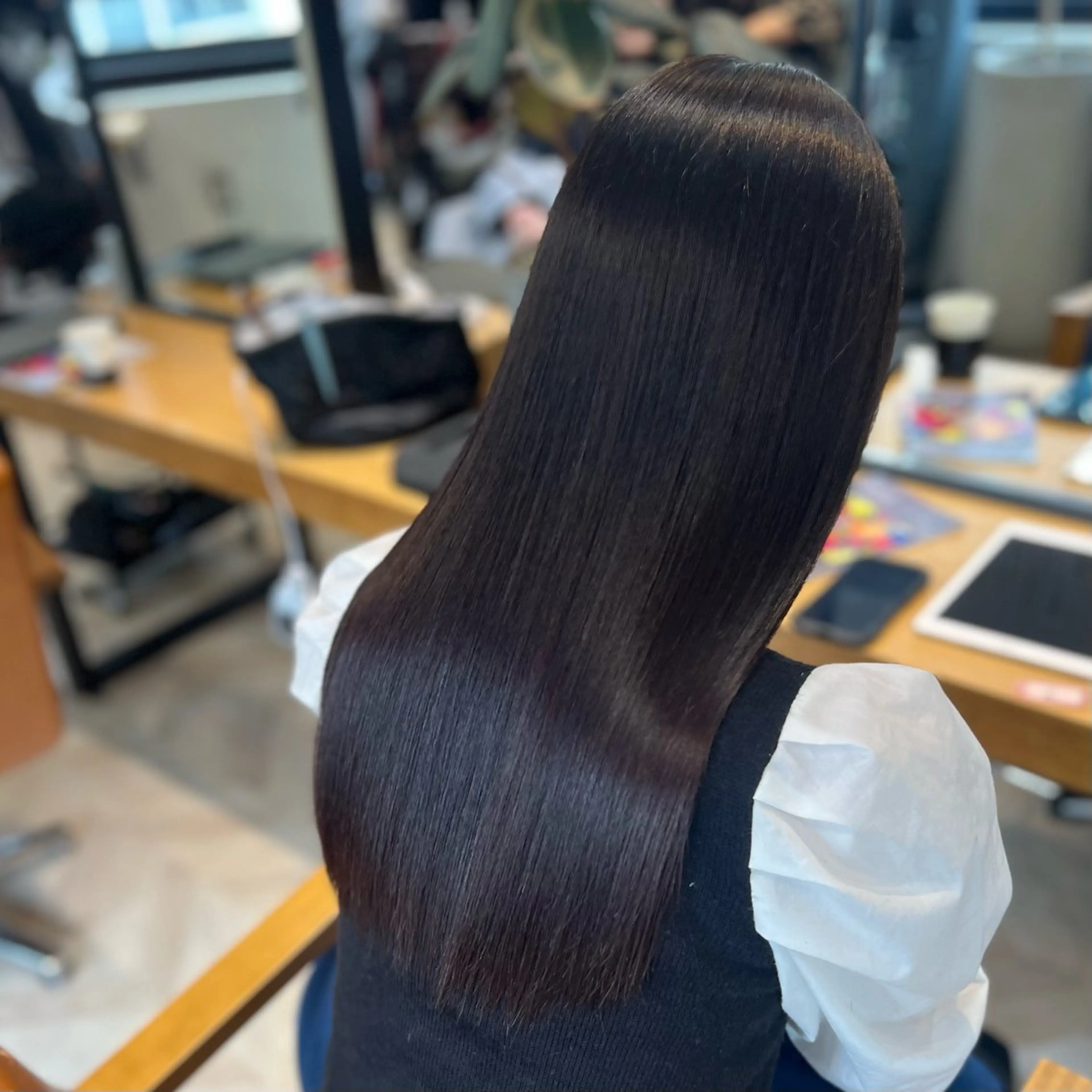 ロング 縮毛矯正 髪質改善🎀カノンのヘアスタイル