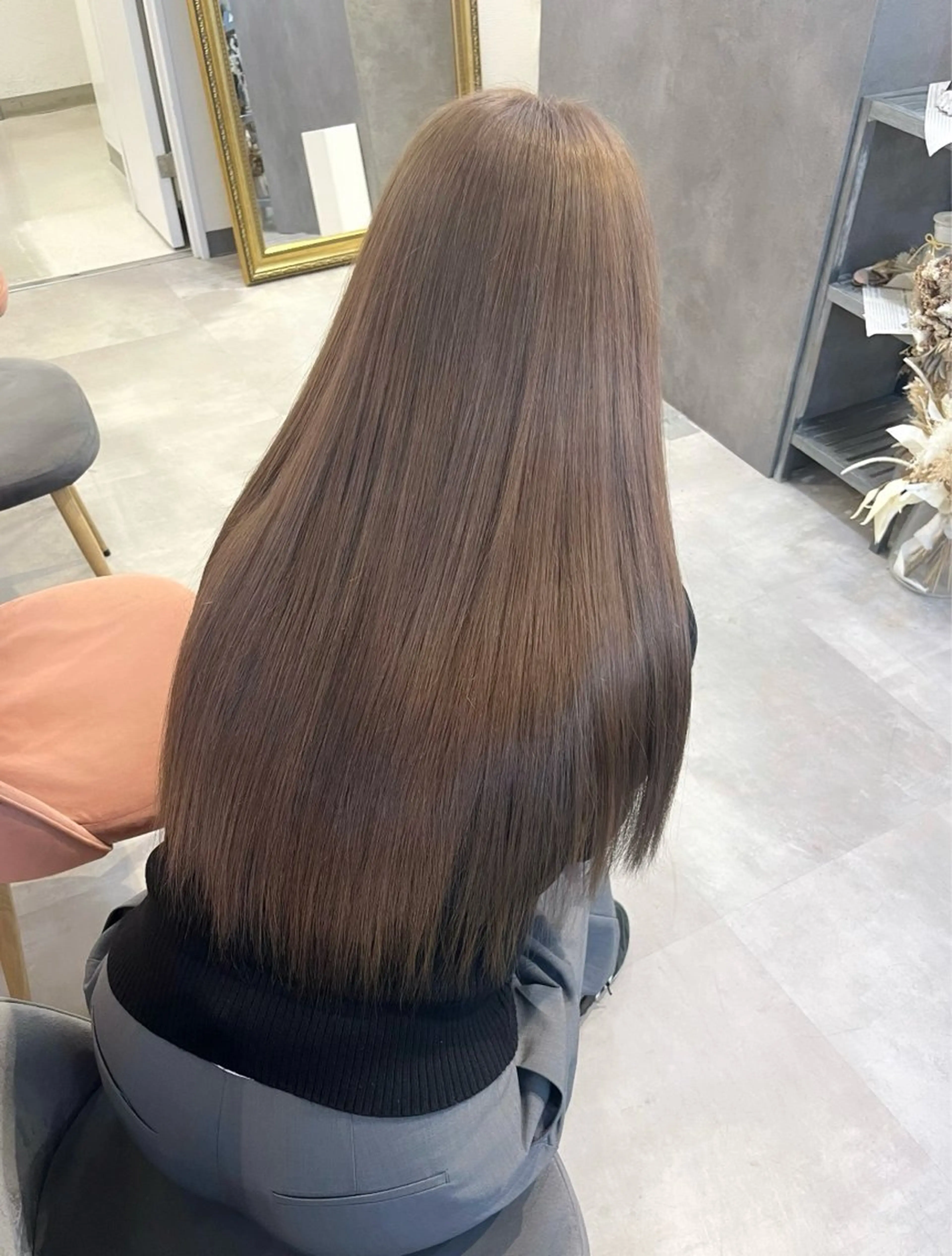 ロング ヘアカラー トリートメント 当日予約◎ risaのヘアスタイル