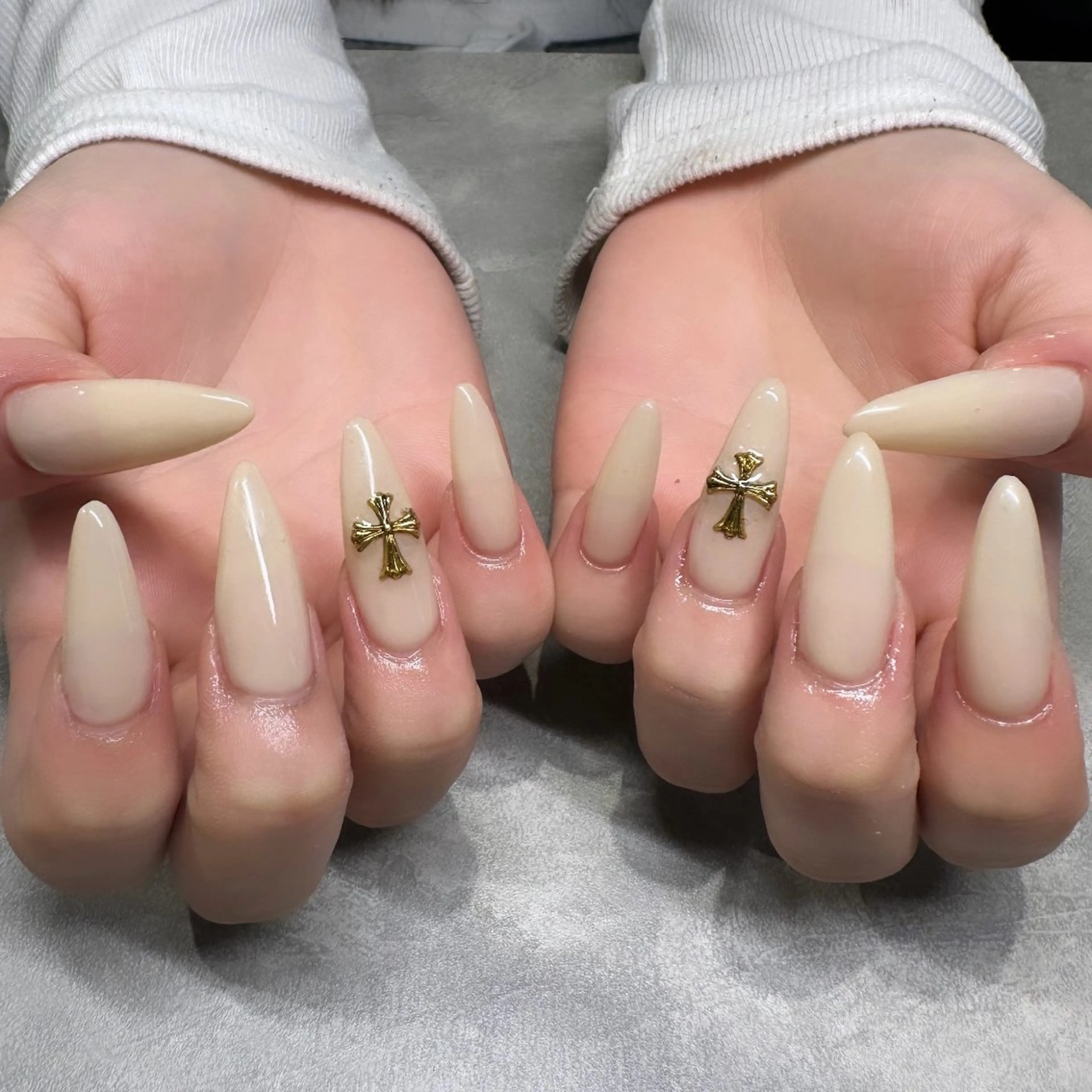 ネイル ワンカラーネイル joieange kitano yoのネイルデザイン