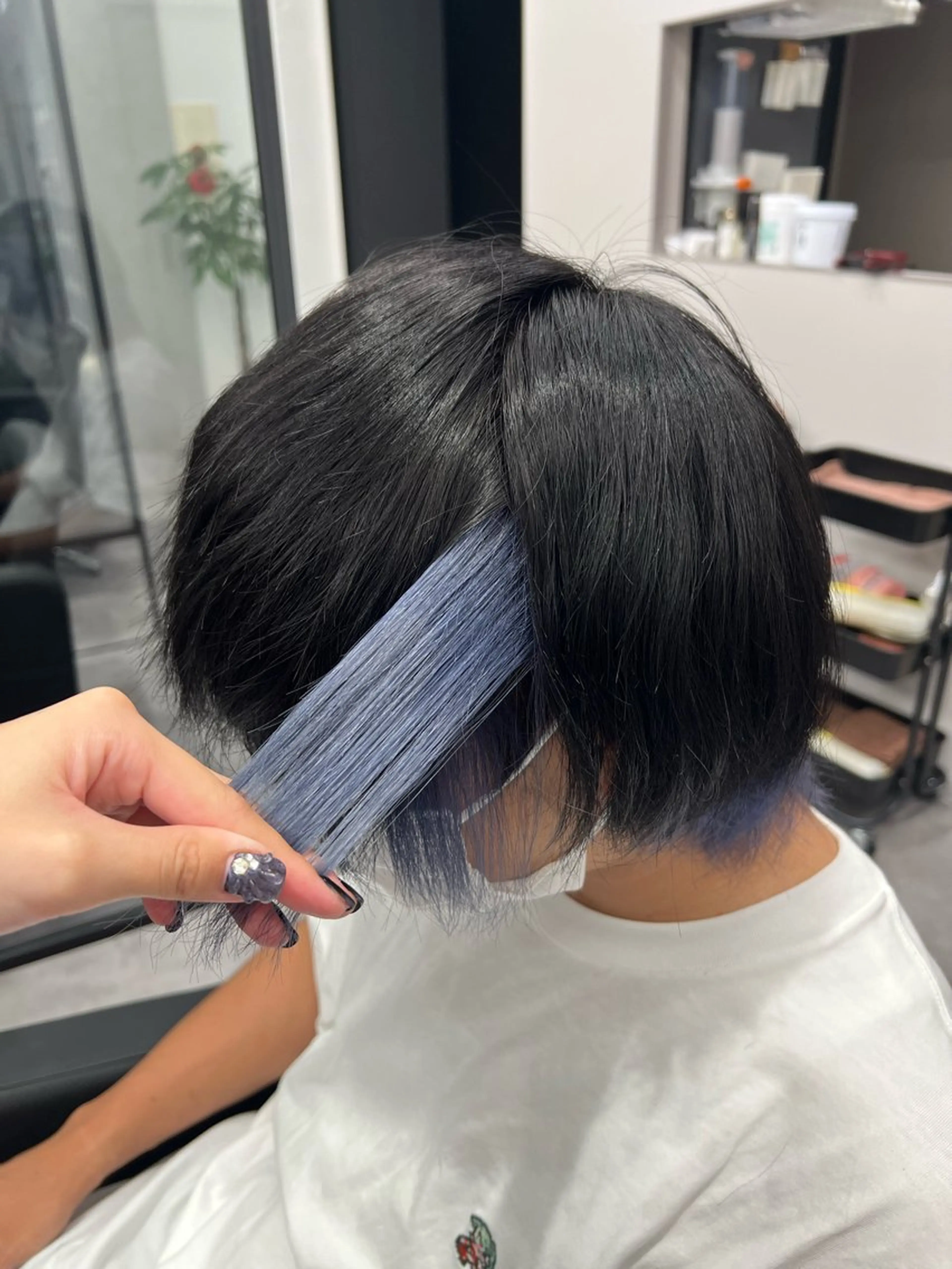 カラー メンズ ヘアカラー Nail &Beauty by UNO伊勢原所属・COCO .のヘアスタイル