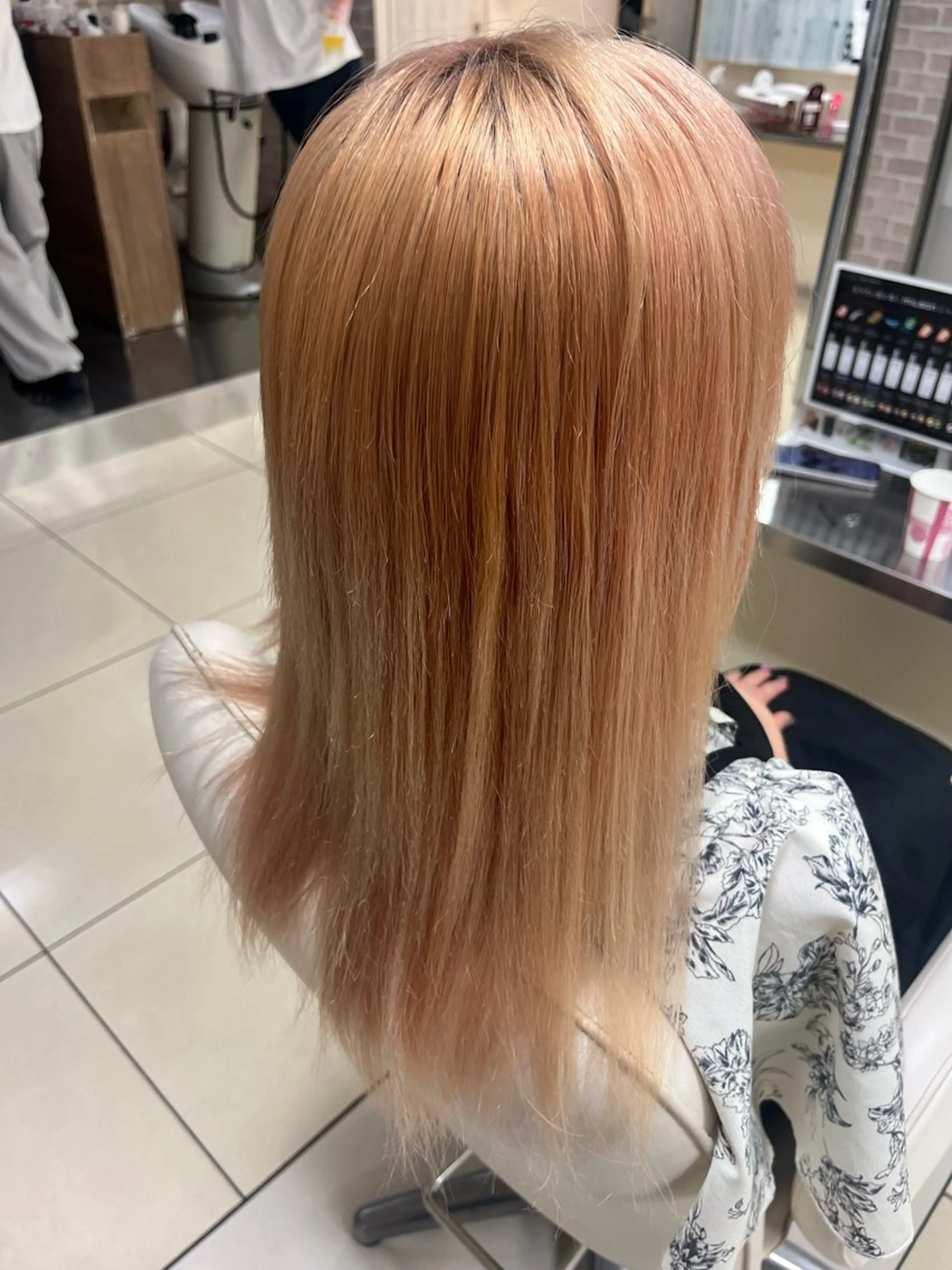 セミロング GAME天神所属・🤍ハイトーン ちなみ🤍のヘアスタイル