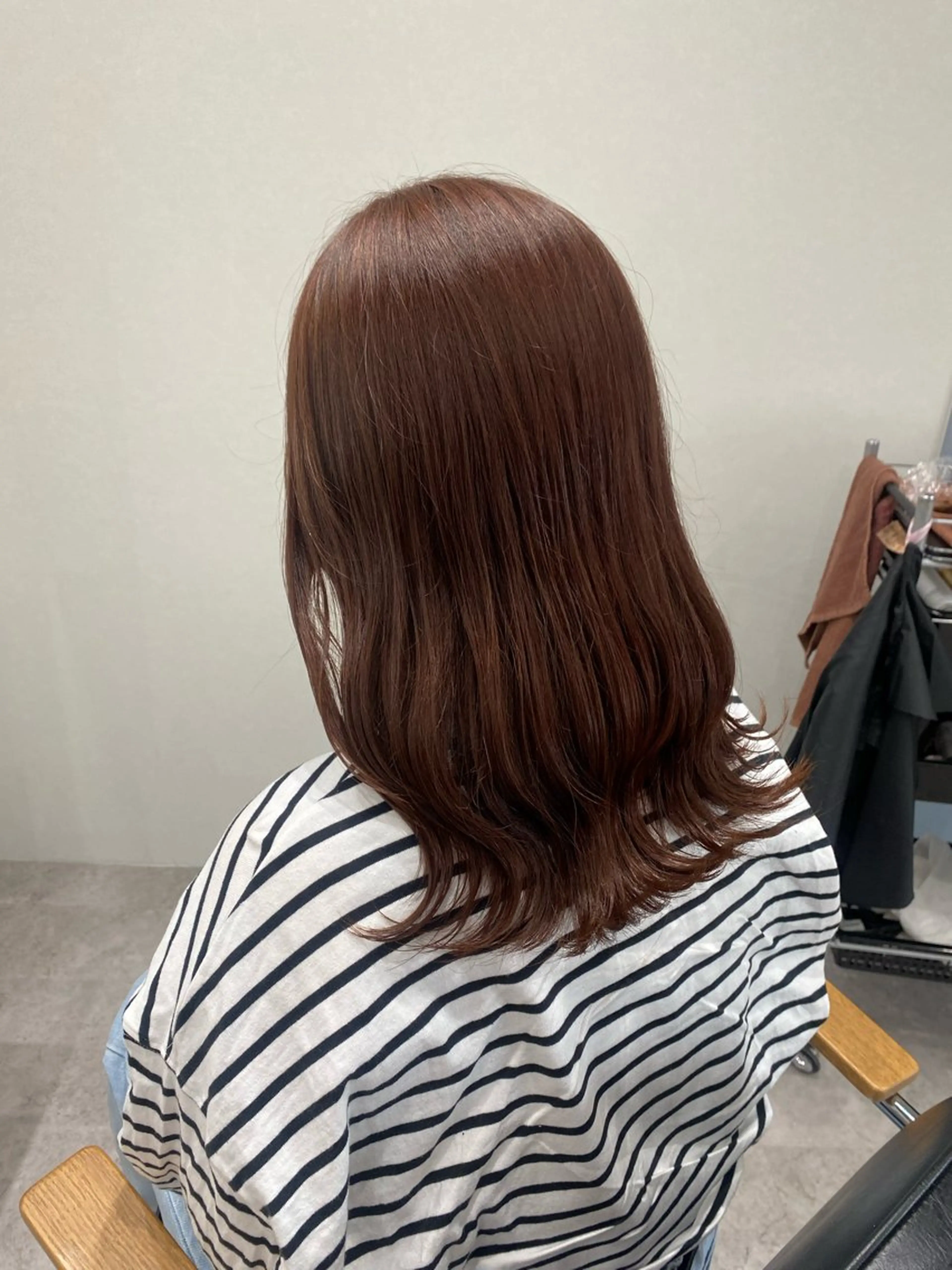 カラー ヘアアレンジ ブラウンカラー ピンクカラー ヘアカラー ボブ /ニュアンス/ satomi🧸💖のヘアスタイル