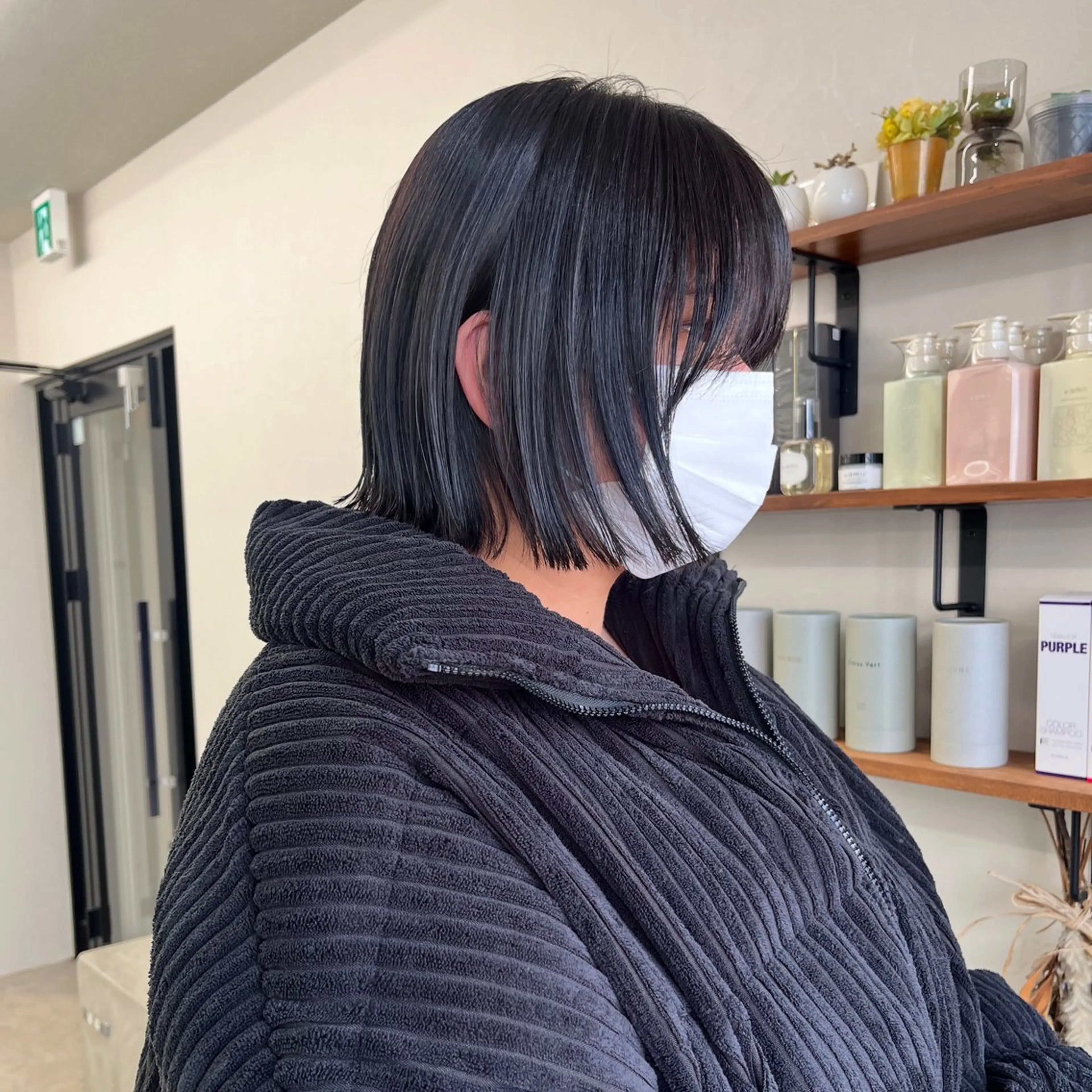 ショート カラー 黒髪 ブリーチ ブリーチなしカラー ボブ 髪質改善 カット ヘアカラー トリートメント 朝がちょっと楽しくな るshort･bobのヘアスタイル